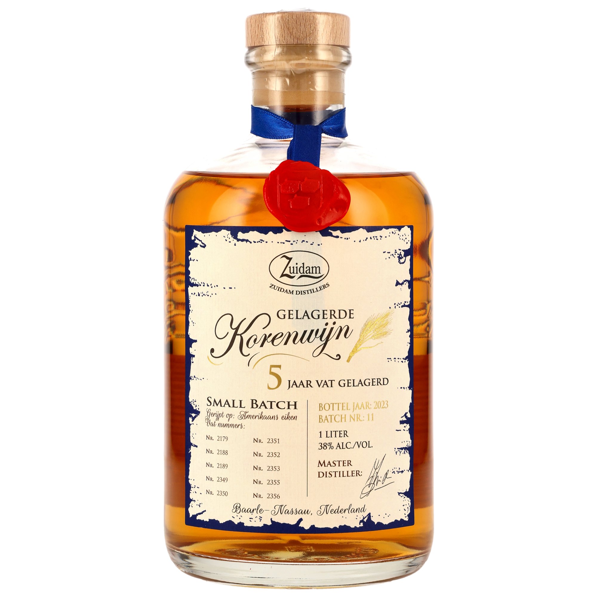 Zuidam Korenwijn Genever 5 y.o. - LITER