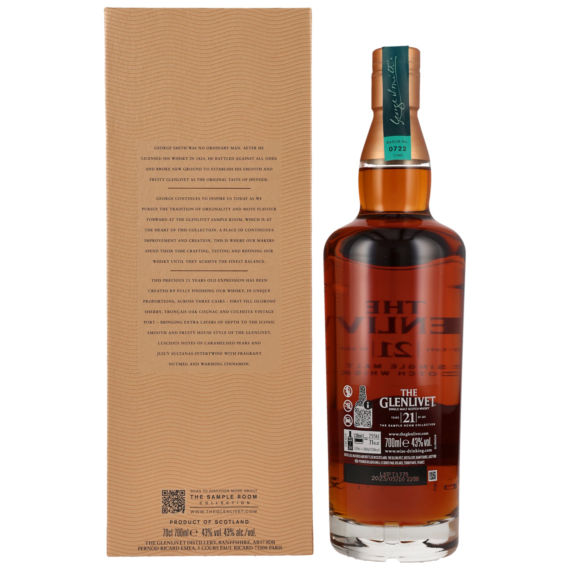 Glenlivet 21 y.o. The Sample Room Collection