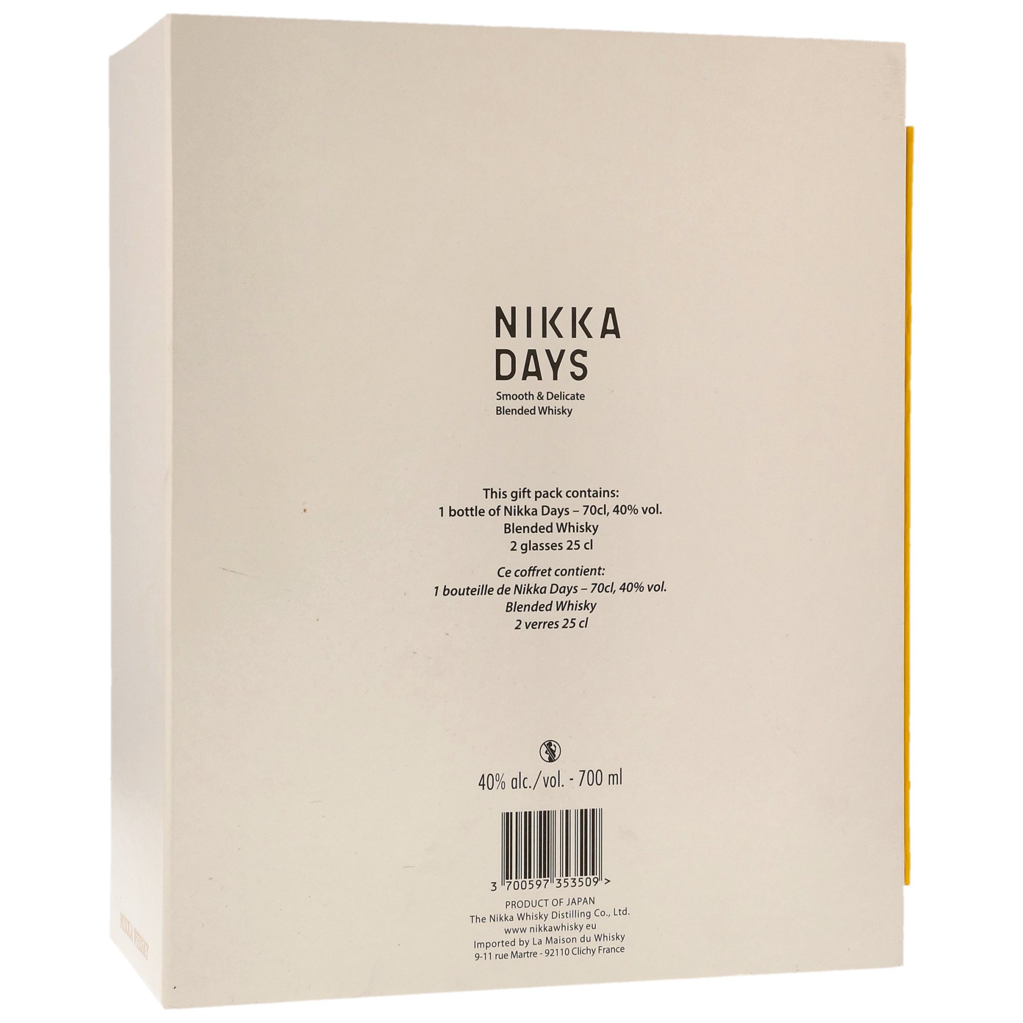 Nikka Days mit Glas GP