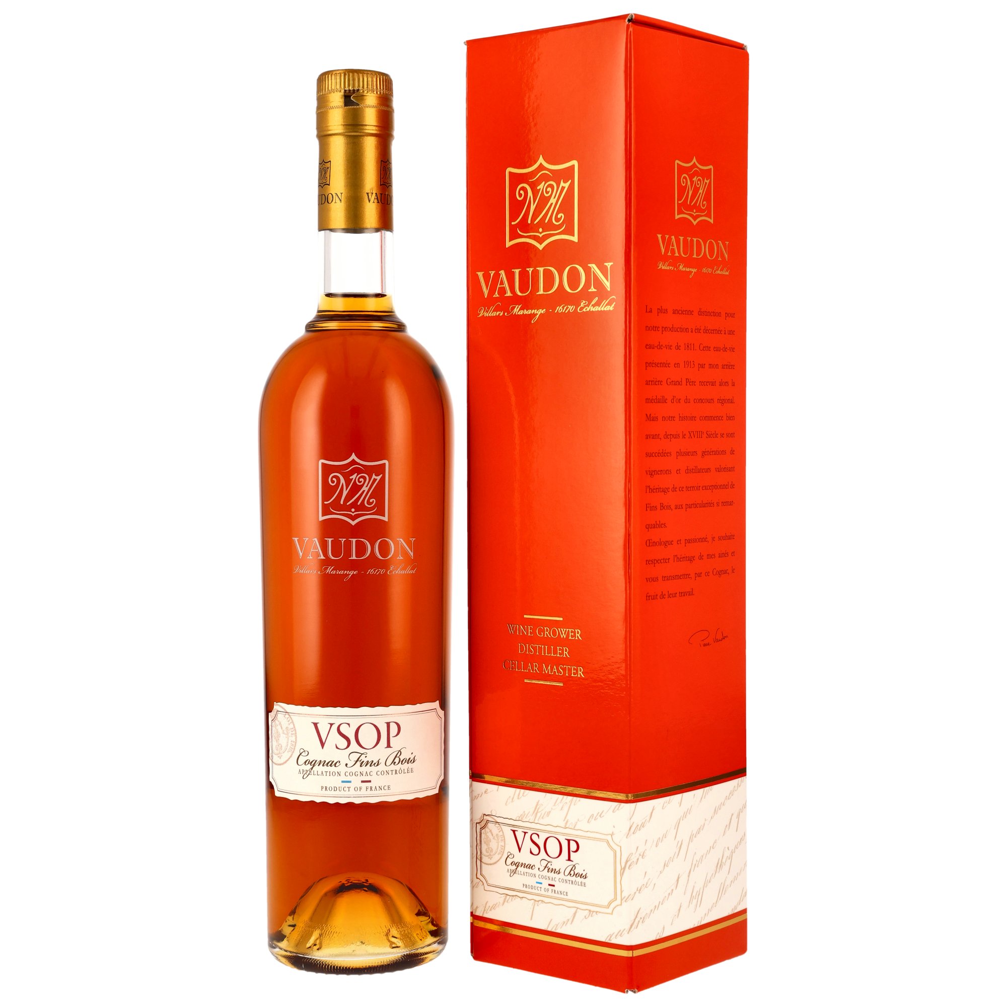 Vaudon Cognac VSOP - in GP