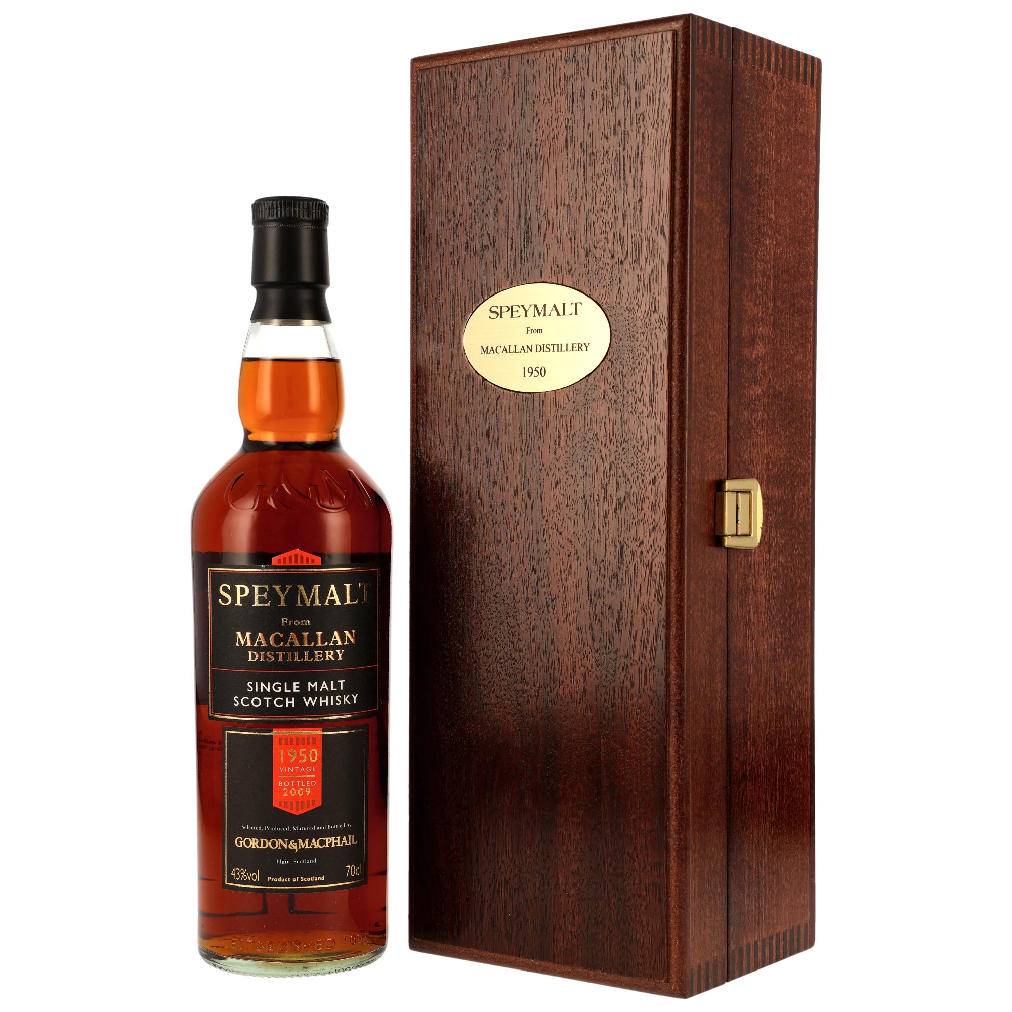 Macallan 1950/2009 Single Speymalt - Refill Sherry Butt G&M