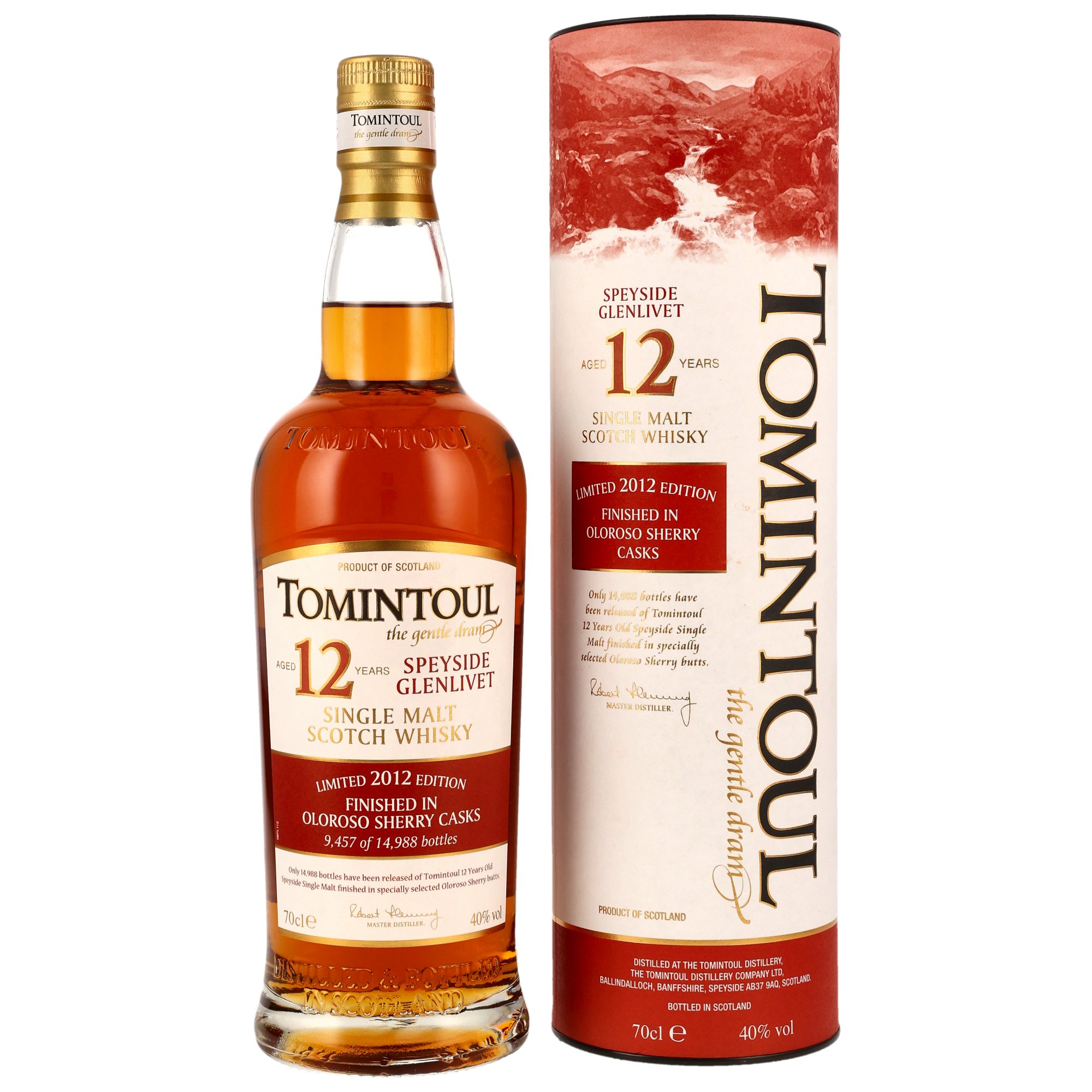 Tomintoul 12 y.o. Oloroso Sherry Butts Finish - Limited 2012 Edition