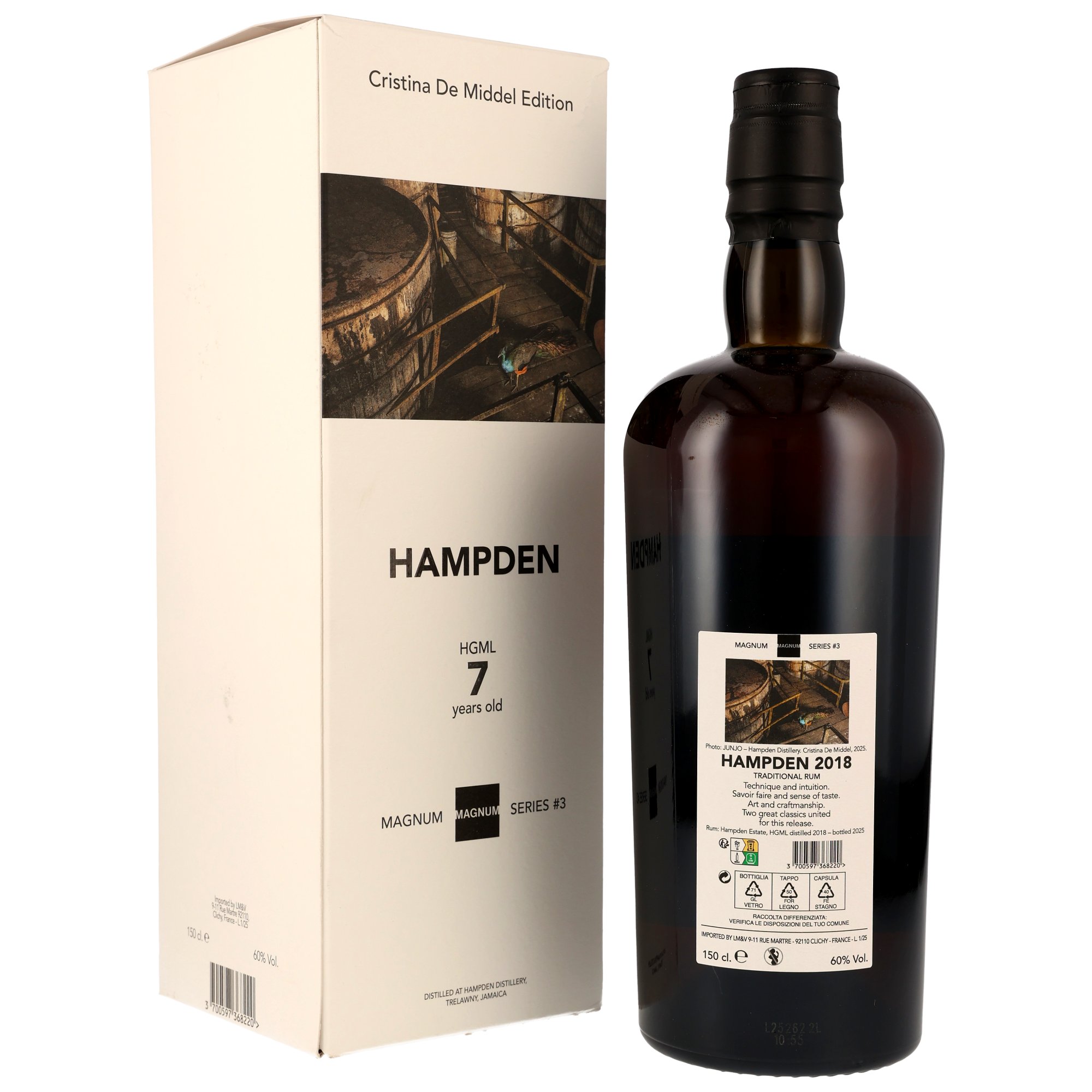 Hampden HGML 2018/2025 - 7  y.o. - Magnum Series #3 - 1,5 Liter
