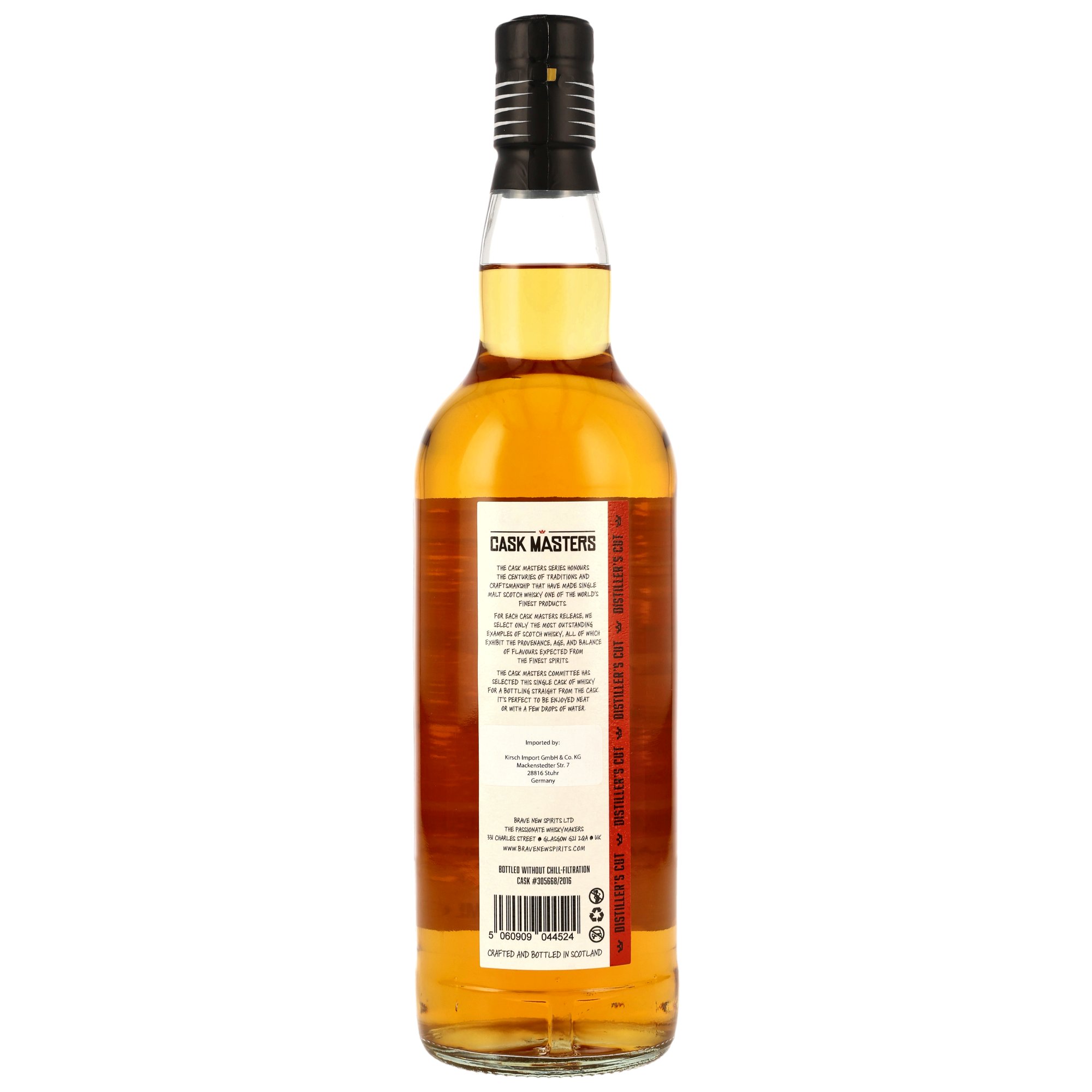 Clynelish 2016/2026 - 10 y.o. - 1st Fill Bourbon Hogshead #305668/2016 - Cask Masters - Brave New Spirits