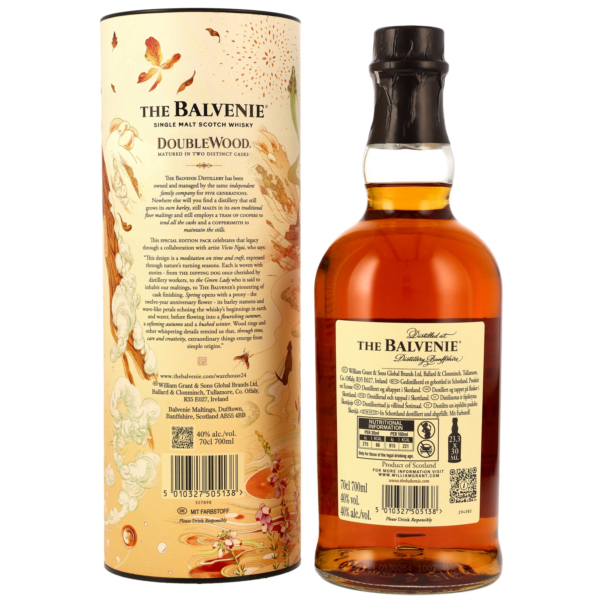 Balvenie 12 y.o. Double Wood - Limited Edition Victo Ngai