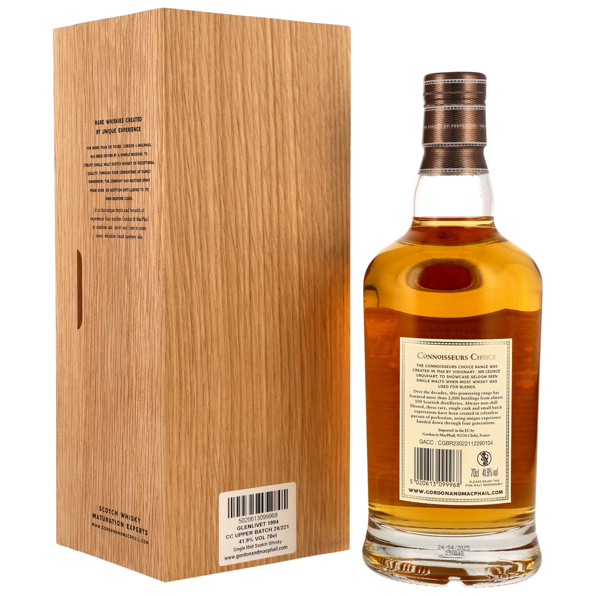 Glenlivet 1994/2025 - 31 y.o. - G&M CC UPPER #58445