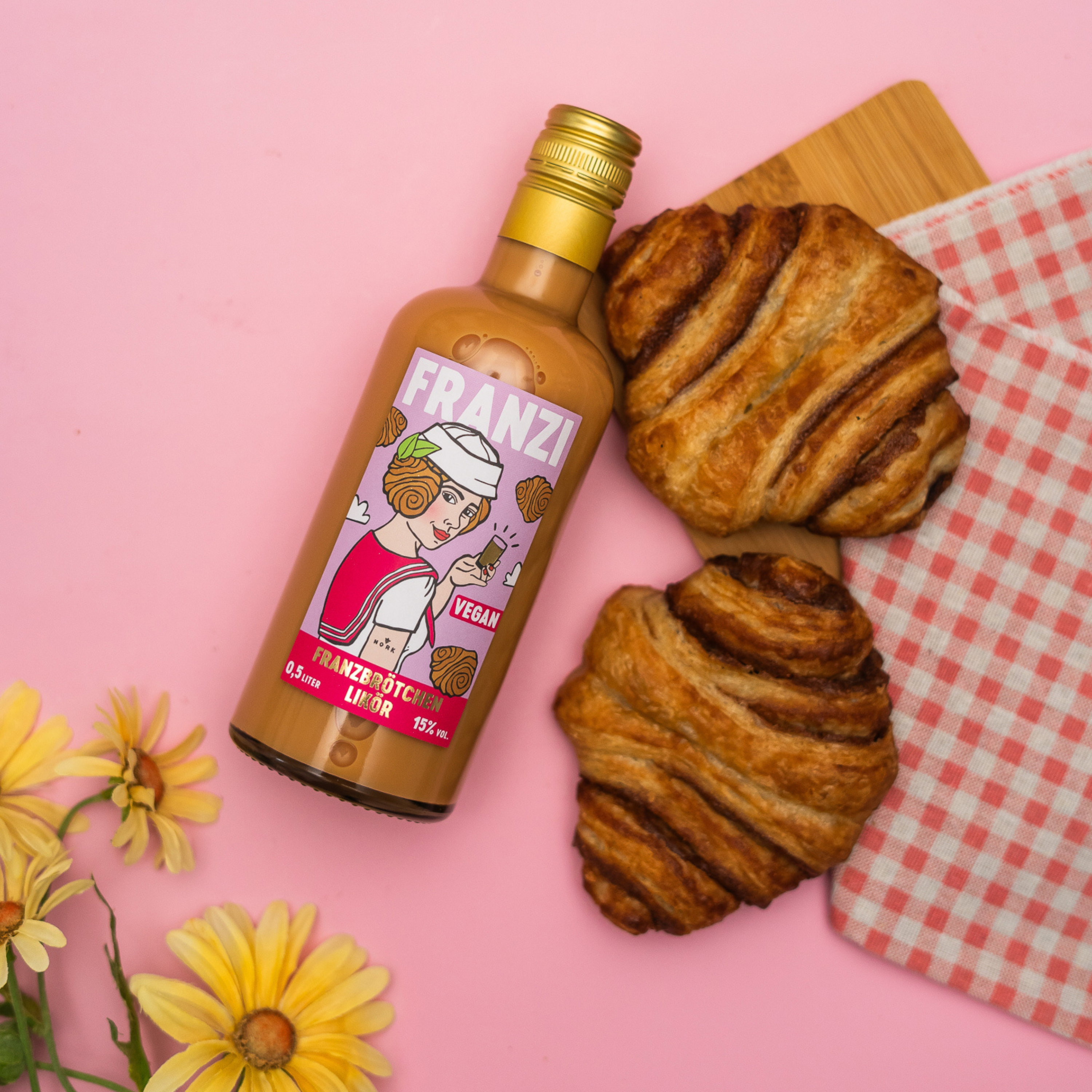 Franzi Franzbrötchenlikör Vegan