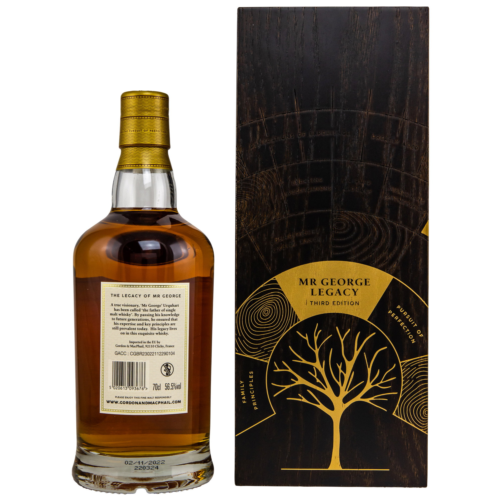 Glen Grant 1959/2022 - 63 y.o. - G&M Cask #3665  - Mr. George Legacy