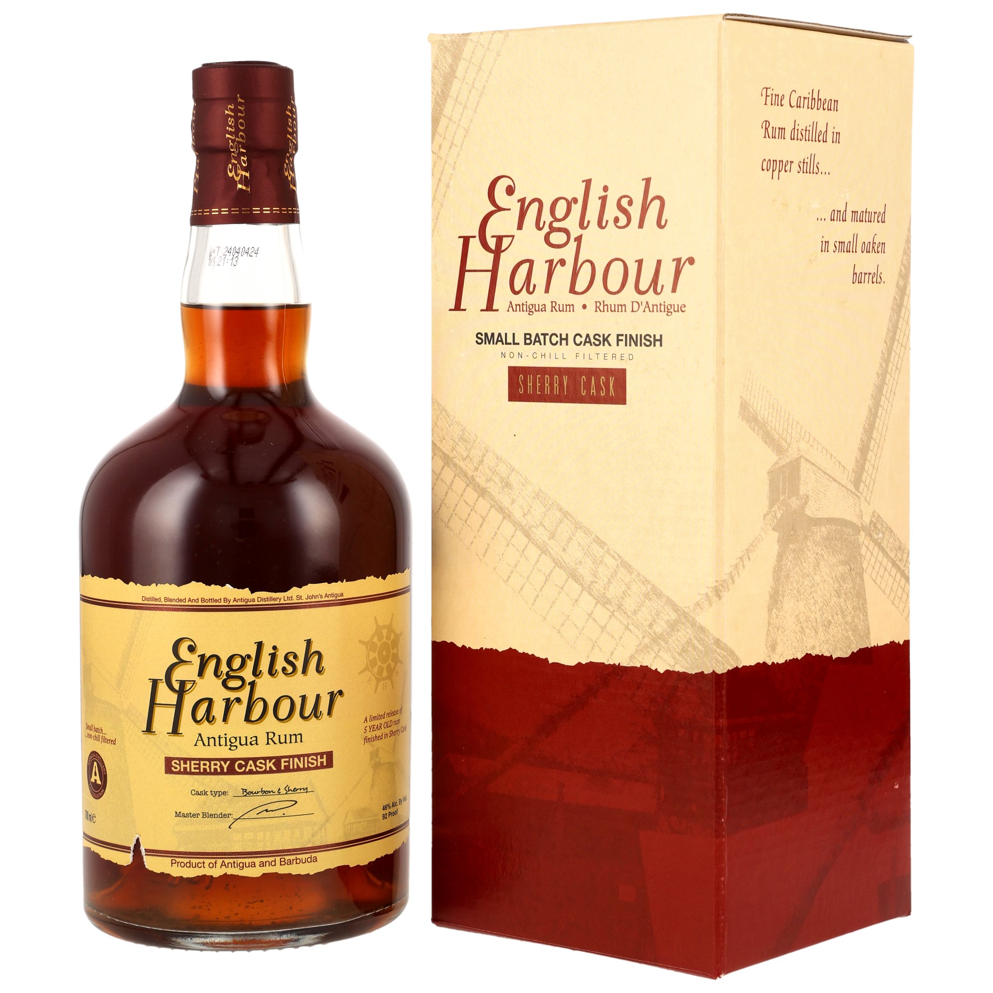 English Harbour Rhum - Bourbon Barrels, Oloroso Sherry Cask Finish