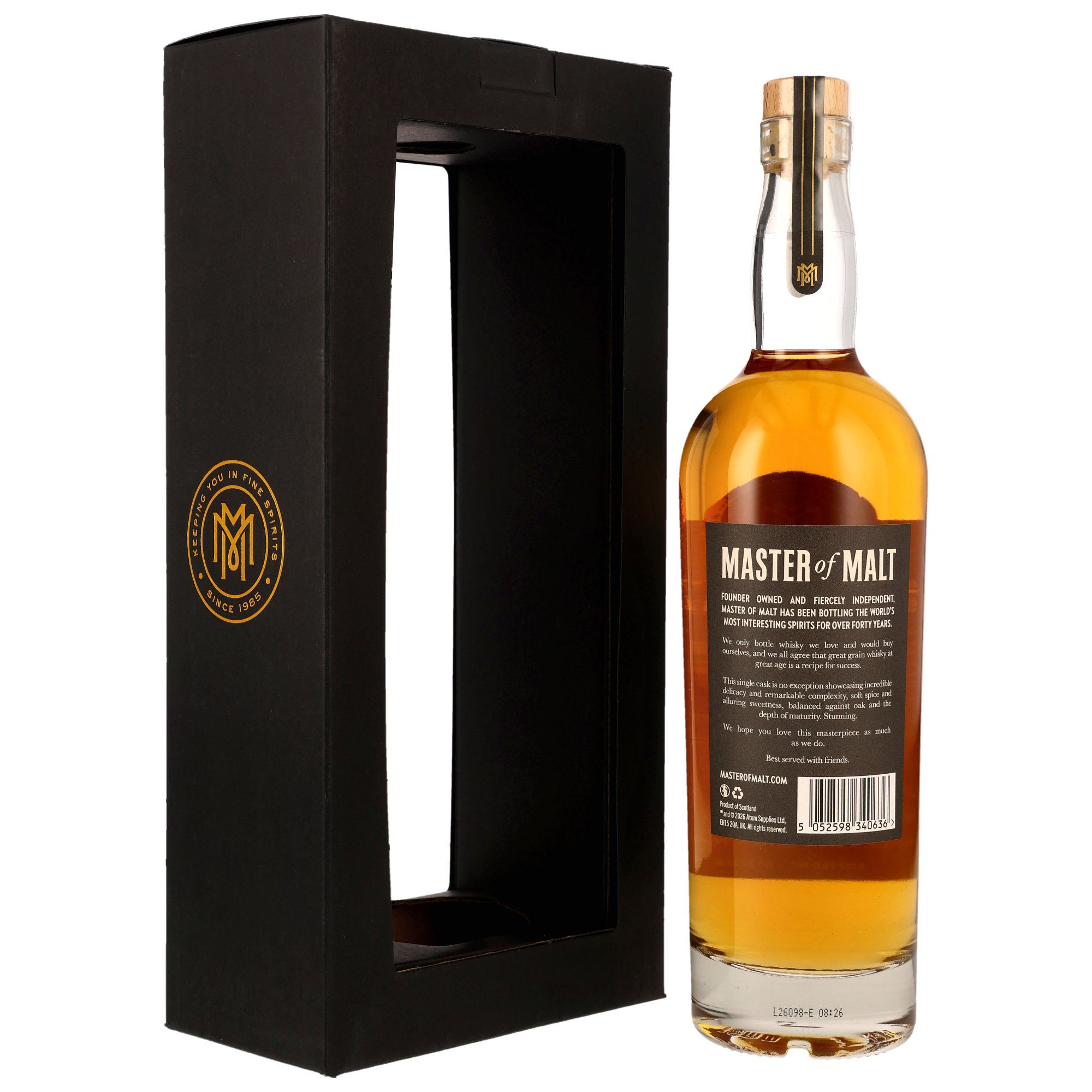 North British 1988/2026 - 38 y.o. - Refill Hogshead - Master of Malt