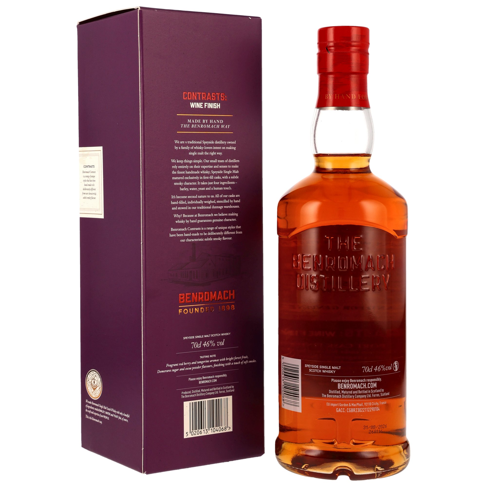Benromach 2015/2026 - 11 y.o. - Contrasts: Port Cask Finish