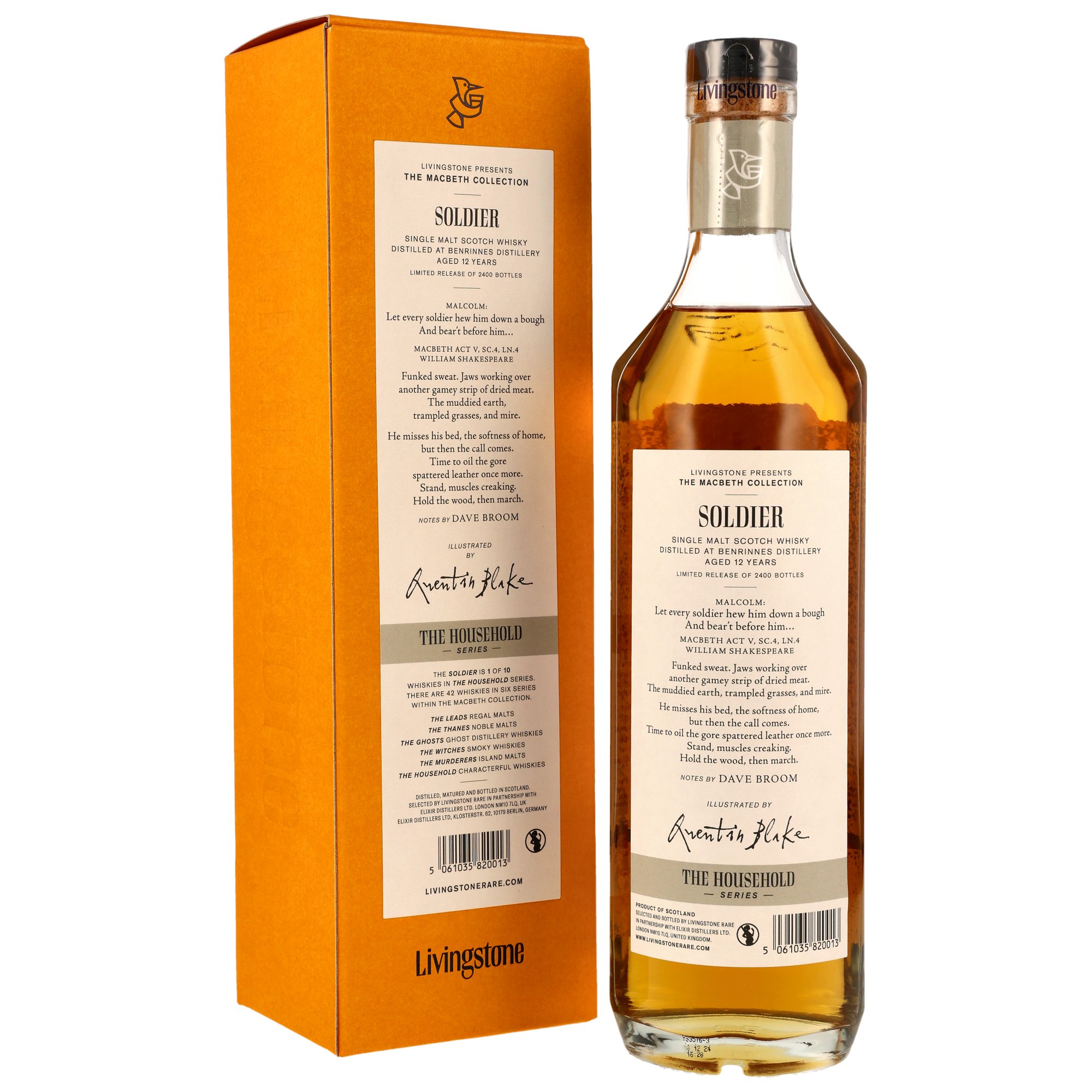Benrinnes 12 y.o. (Soldier) - Macbeth Collection Act Two