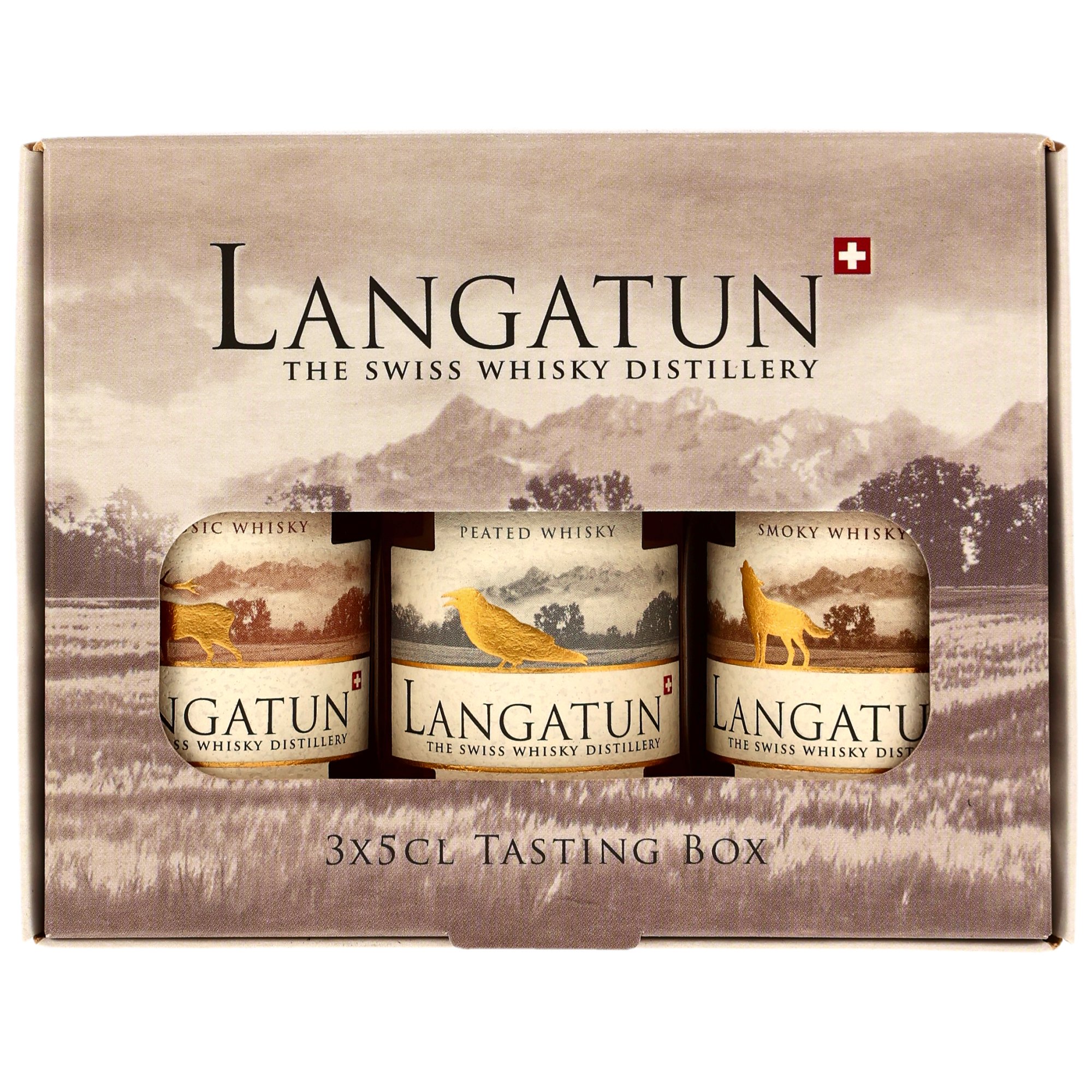 Langatun Collection 3 x 0,05 Old Crow/Old Deer/Old Wolf - Neue Ausstattung