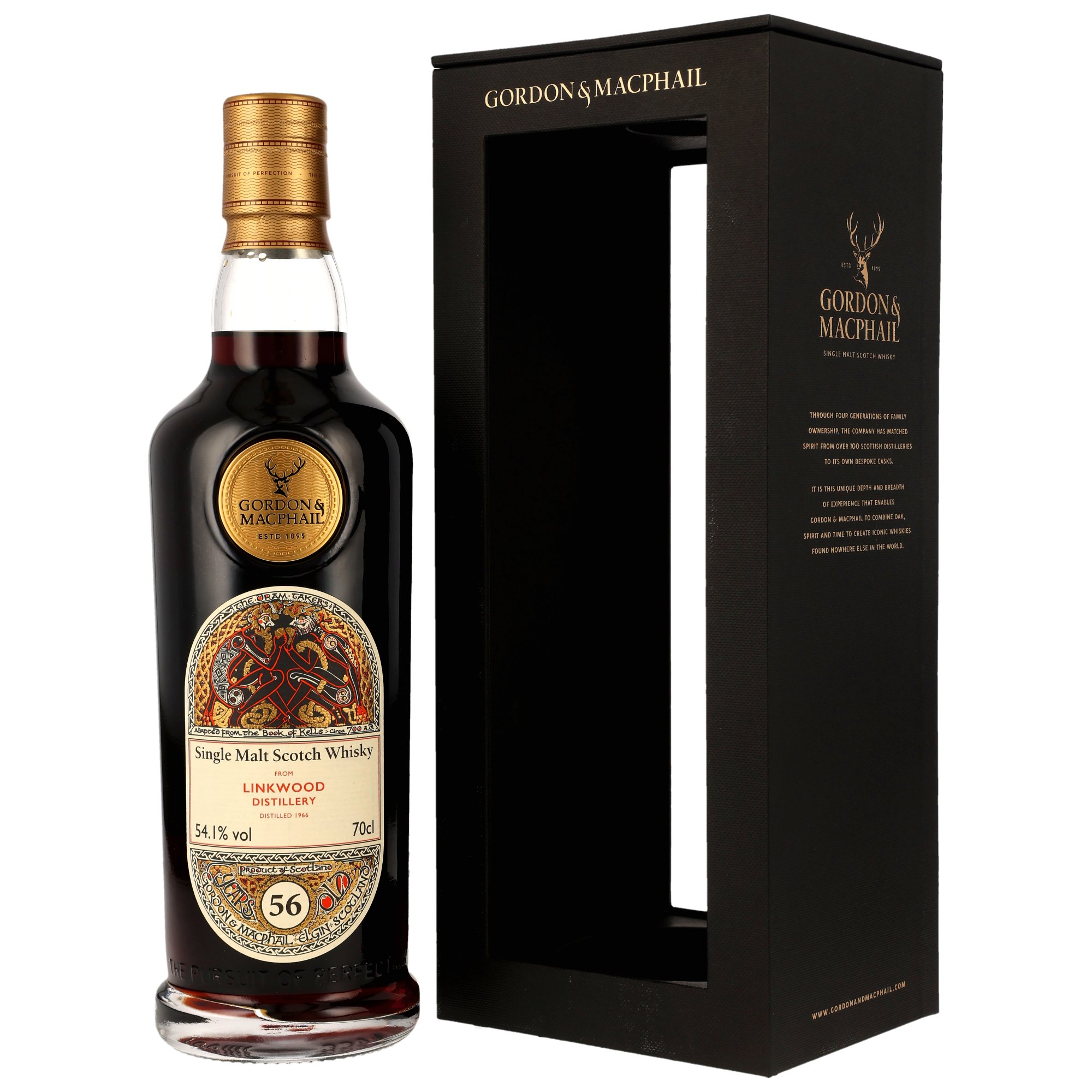 Linkwood 1966/2022 - 56 y.o. - 1st Fill Sherry Cask #789 - G&M The Dram Takers Collection