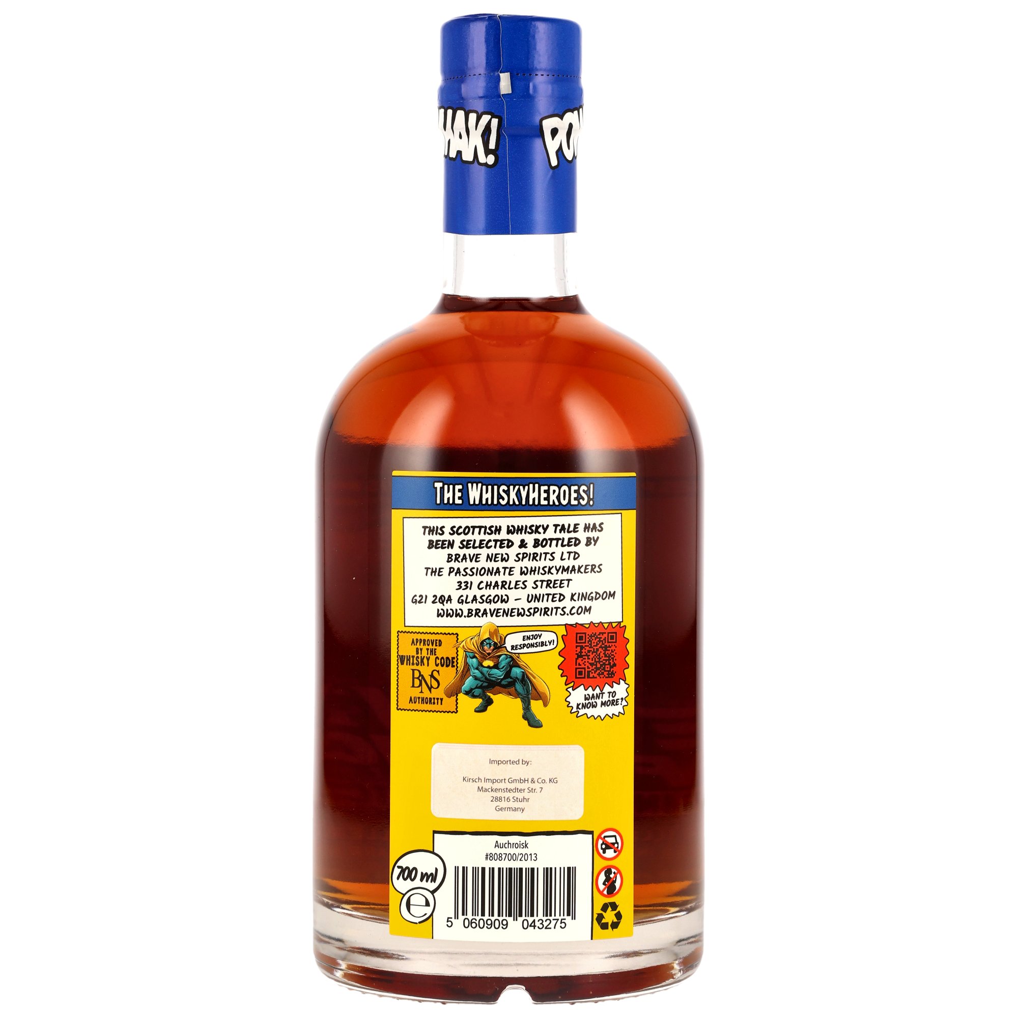 Auchroisk 12 y.o. Whiskyheroes: The Might of the Moor - Brave New Spirits