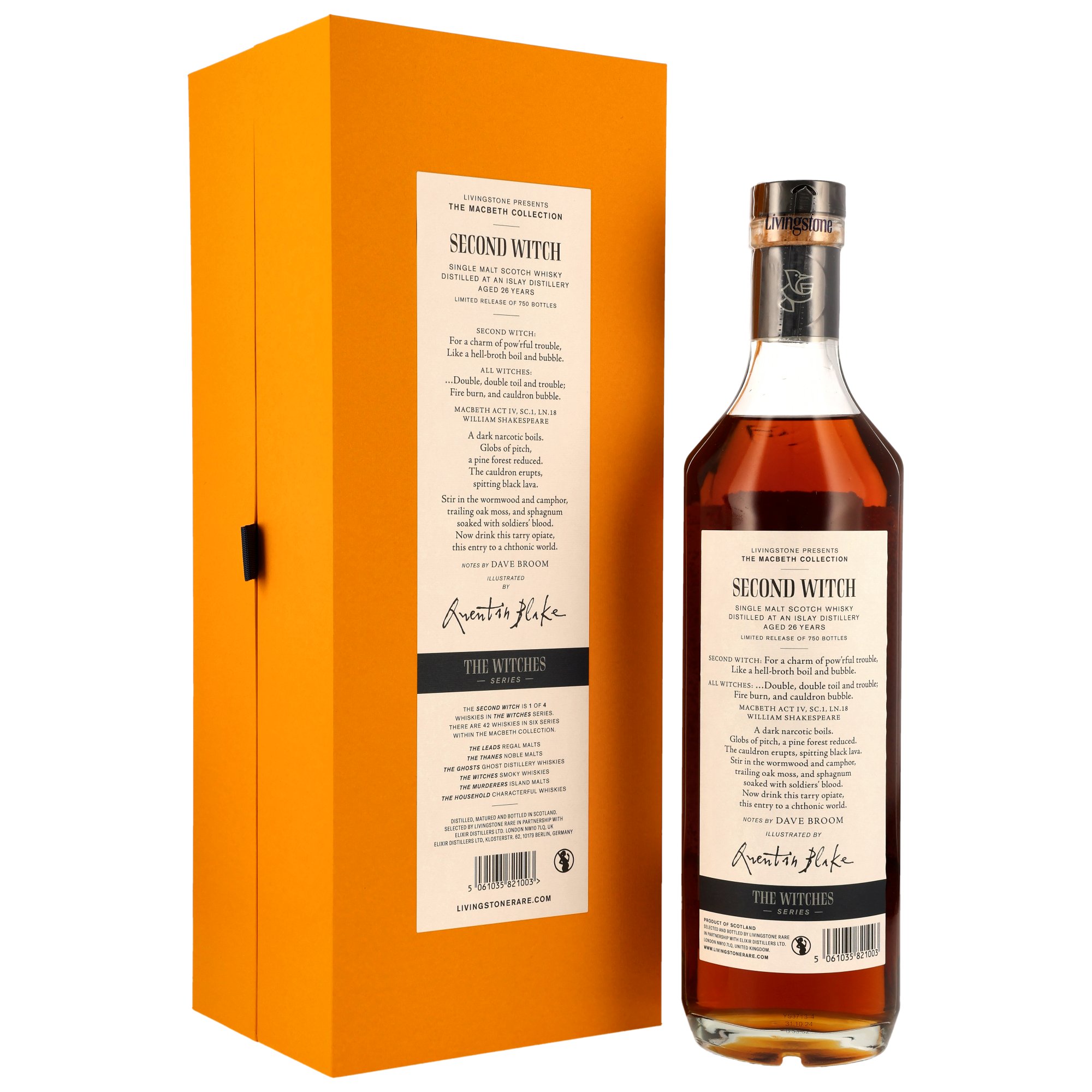 Unknown Islay 26 y.o. (Second Witch) - Macbeth Collection Act Two