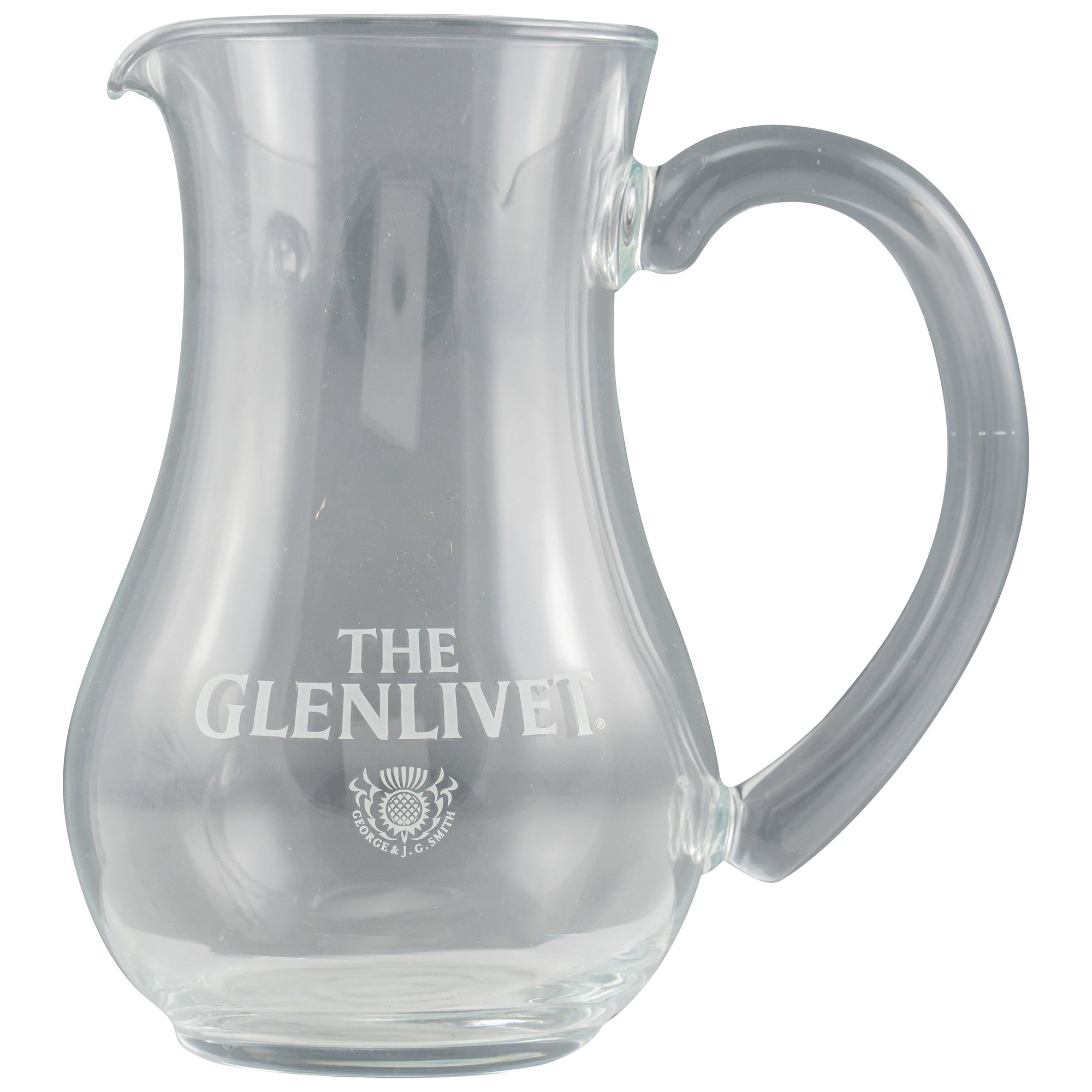 Wasserkrug Glenlivet Glas-Krug
