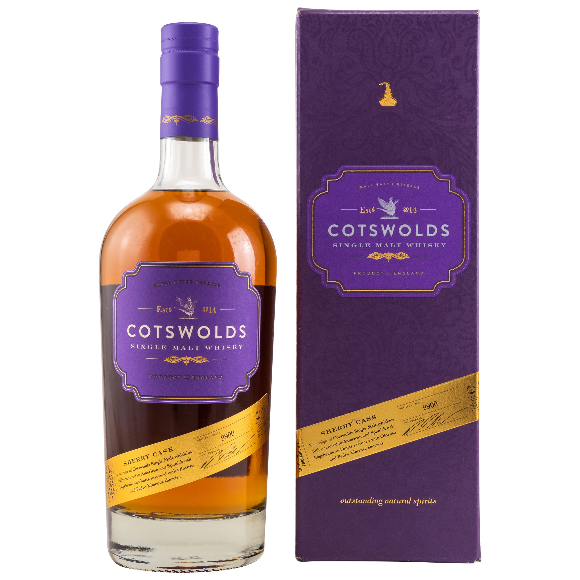 Cotswolds Sherry Cask Single Malt Whisky