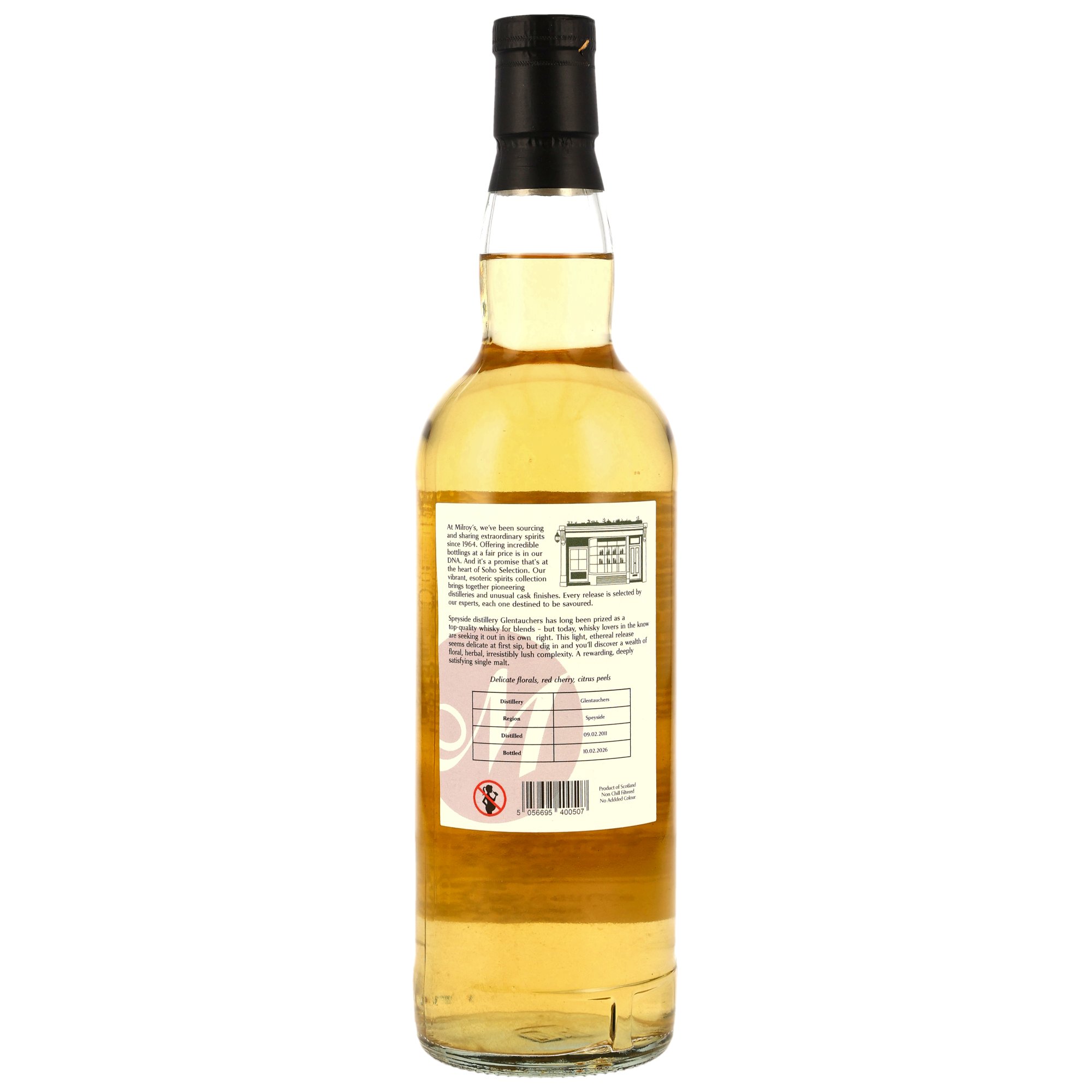 Glentauchers 2011/2026 - 15 y.o. - Bourbon Barrel #700008 - Milroys