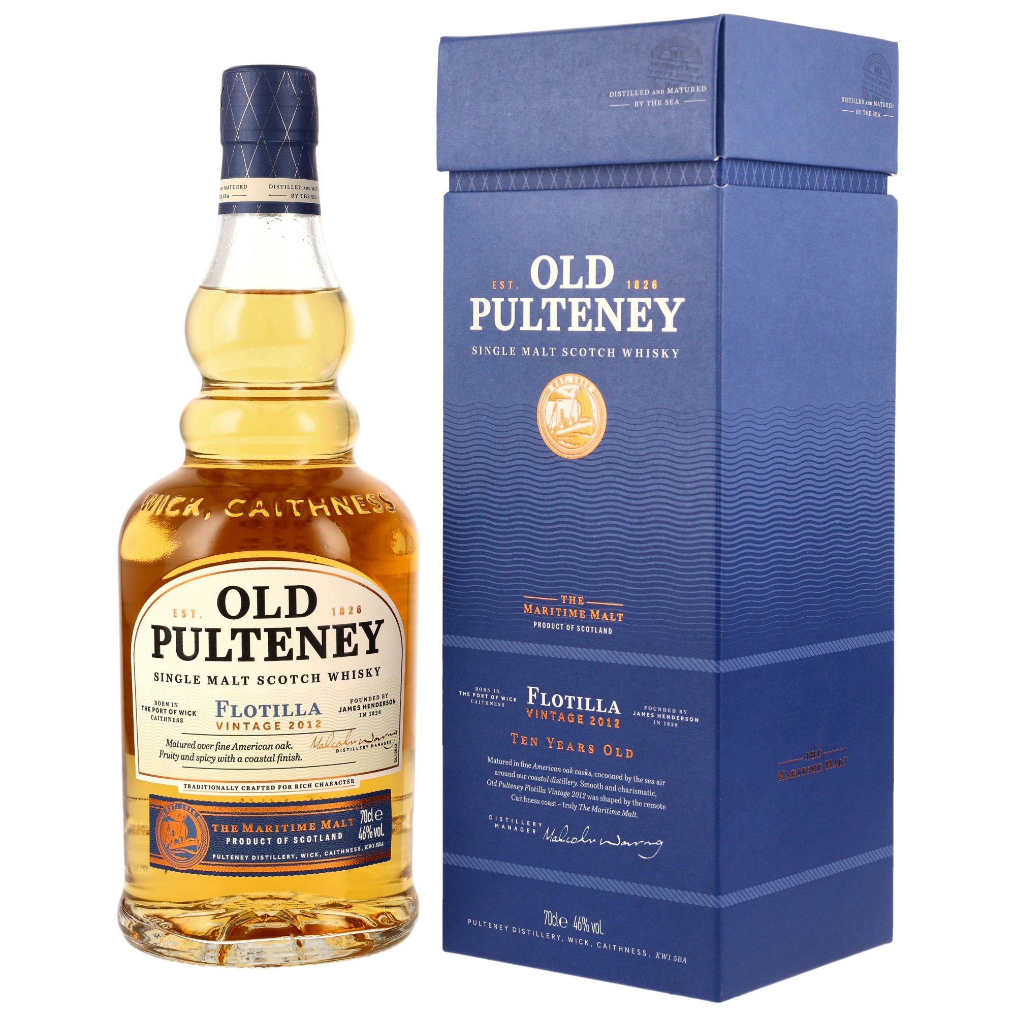 Old Pulteney Flotilla Vintage 2012