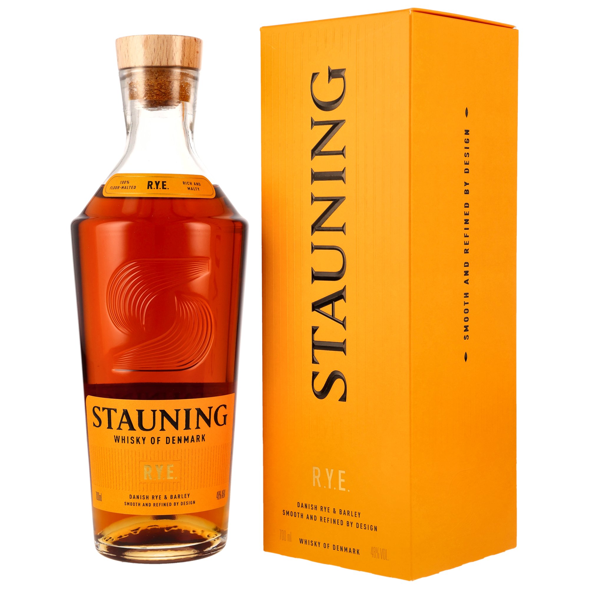 Stauning R.Y.E (Rye) - Danish Whisky - in GP