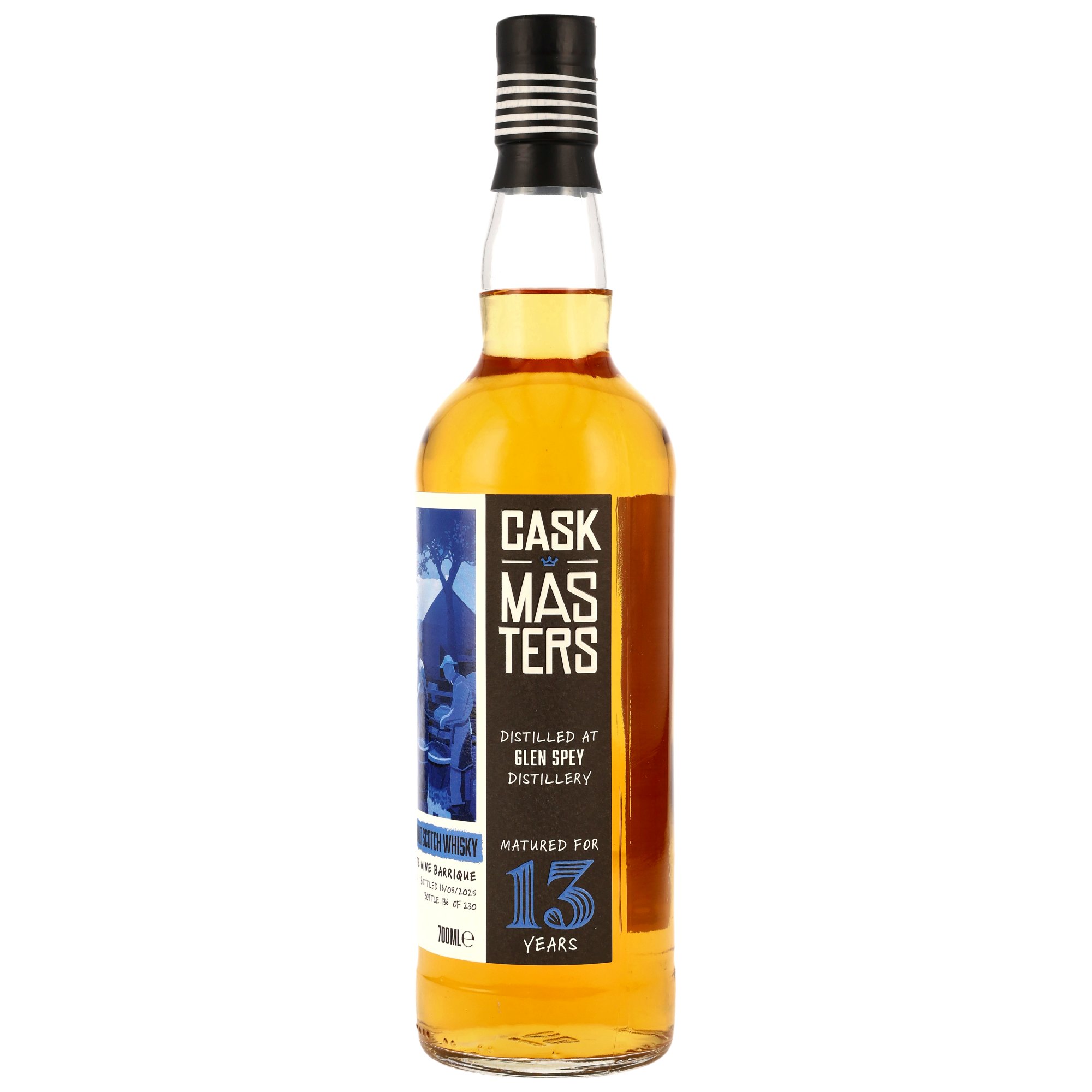 Glen Spey 2012/2025 - 13 y.o. - 1st Fill White Wine Cask #800029/2012 - Cask Masters - Brave New Spirits