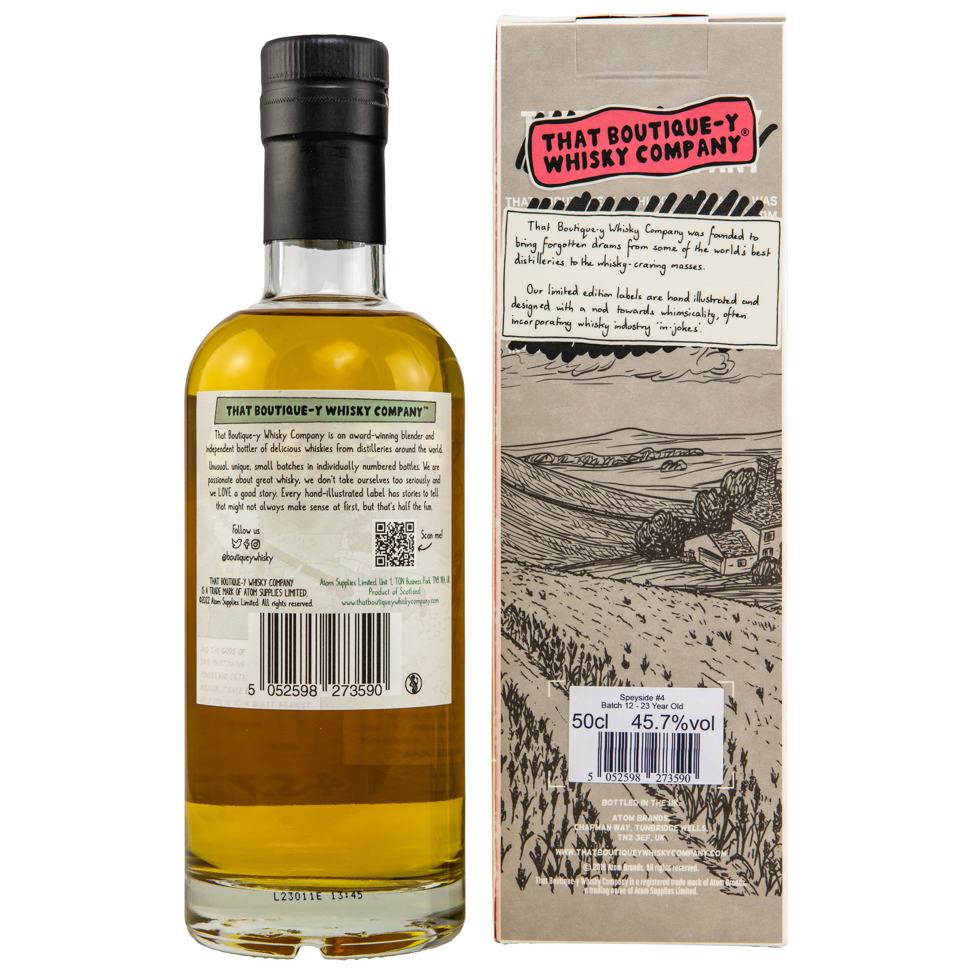 Speyside #4 23 y.o. Batch 12 (That Boutique-y Whisky Company)