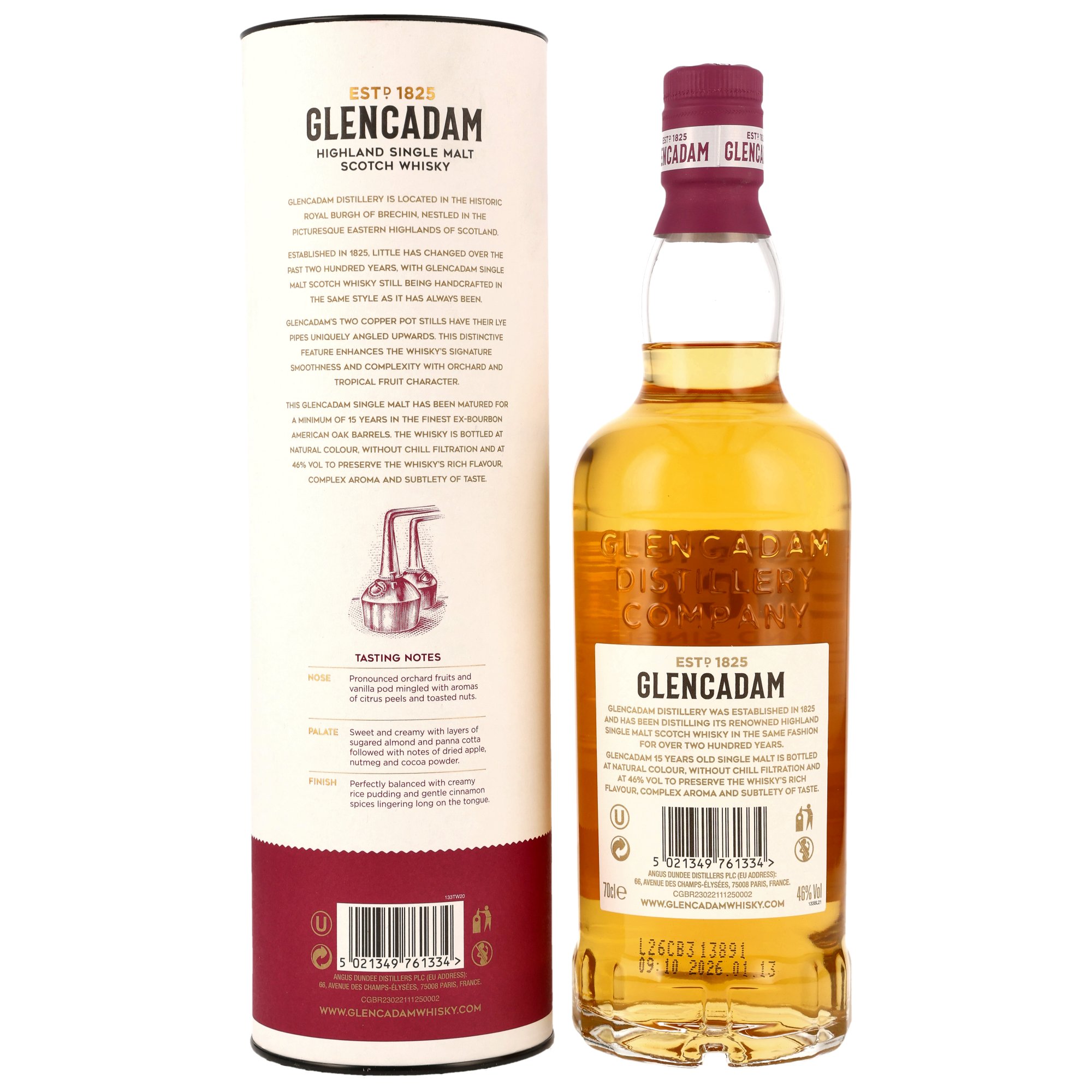 Glencadam 15 y.o. - Neue Ausstattung 2026