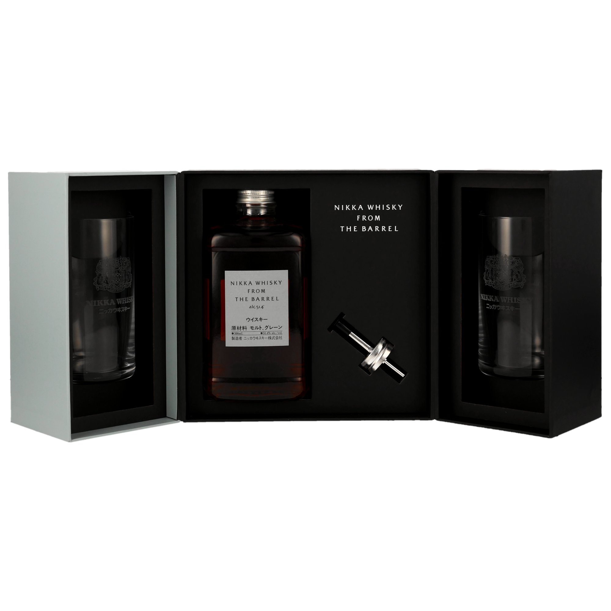 Nikka Whisky From the Barrel mit 2 Gläsern & Ausgießer - neue Ausstattung 2026