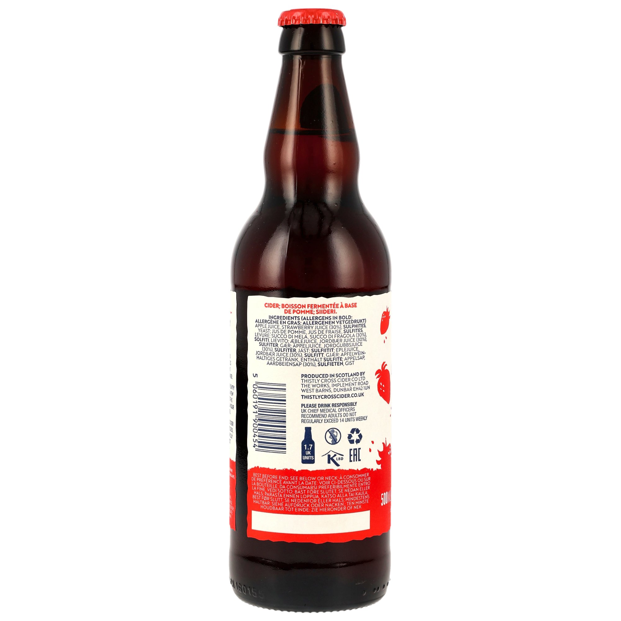 Thistly Cross - Strawberry Cider MHD - Artikel