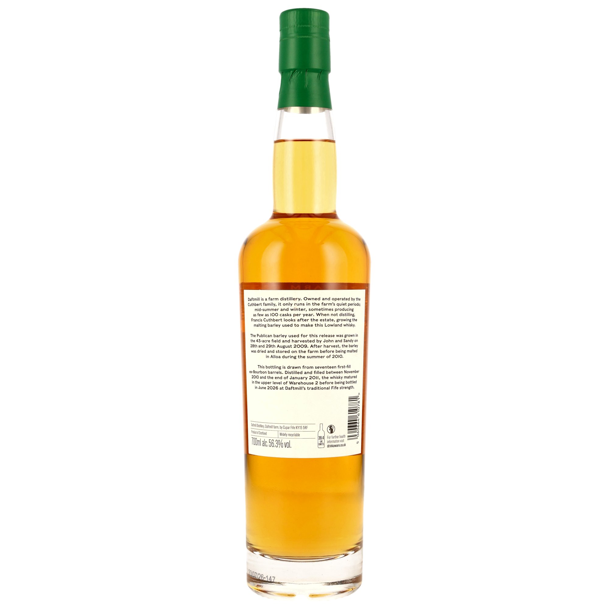 Daftmill 2011/2026 - 15 y.o. Fife Strength Release 2026