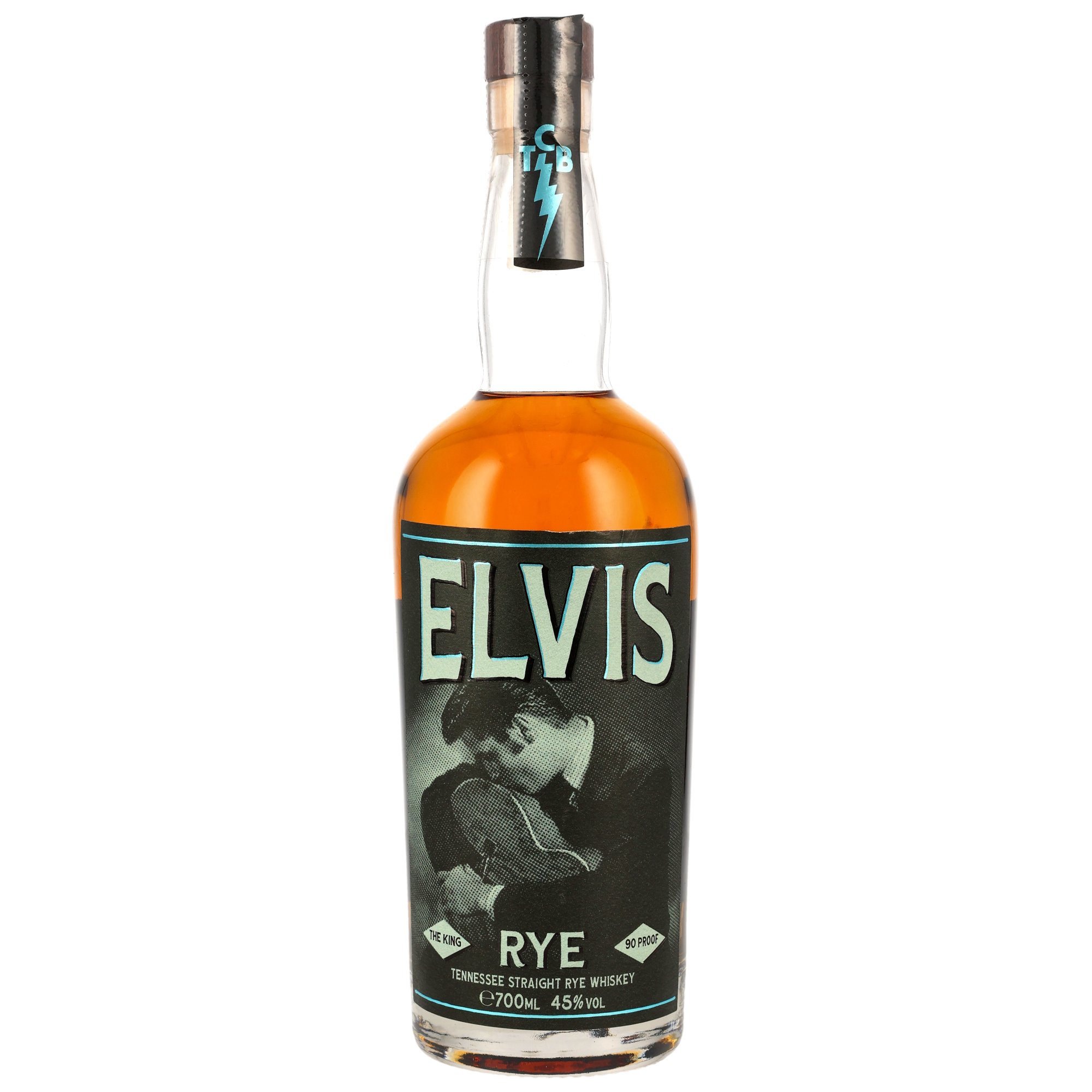 Elvis The King Tennessee Straight Rye Whiskey