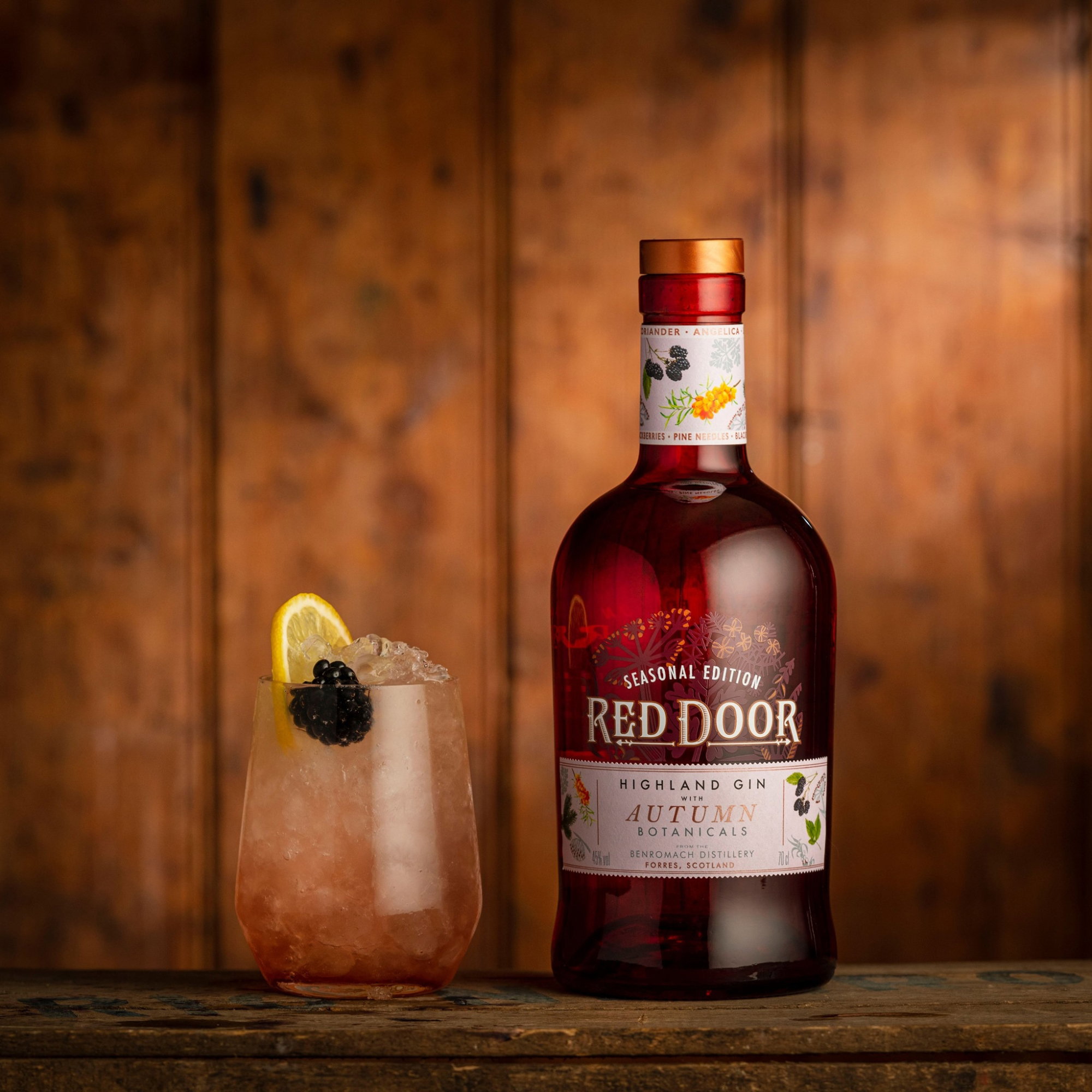 Red Door Autumn Edition Highland Gin by Benromach