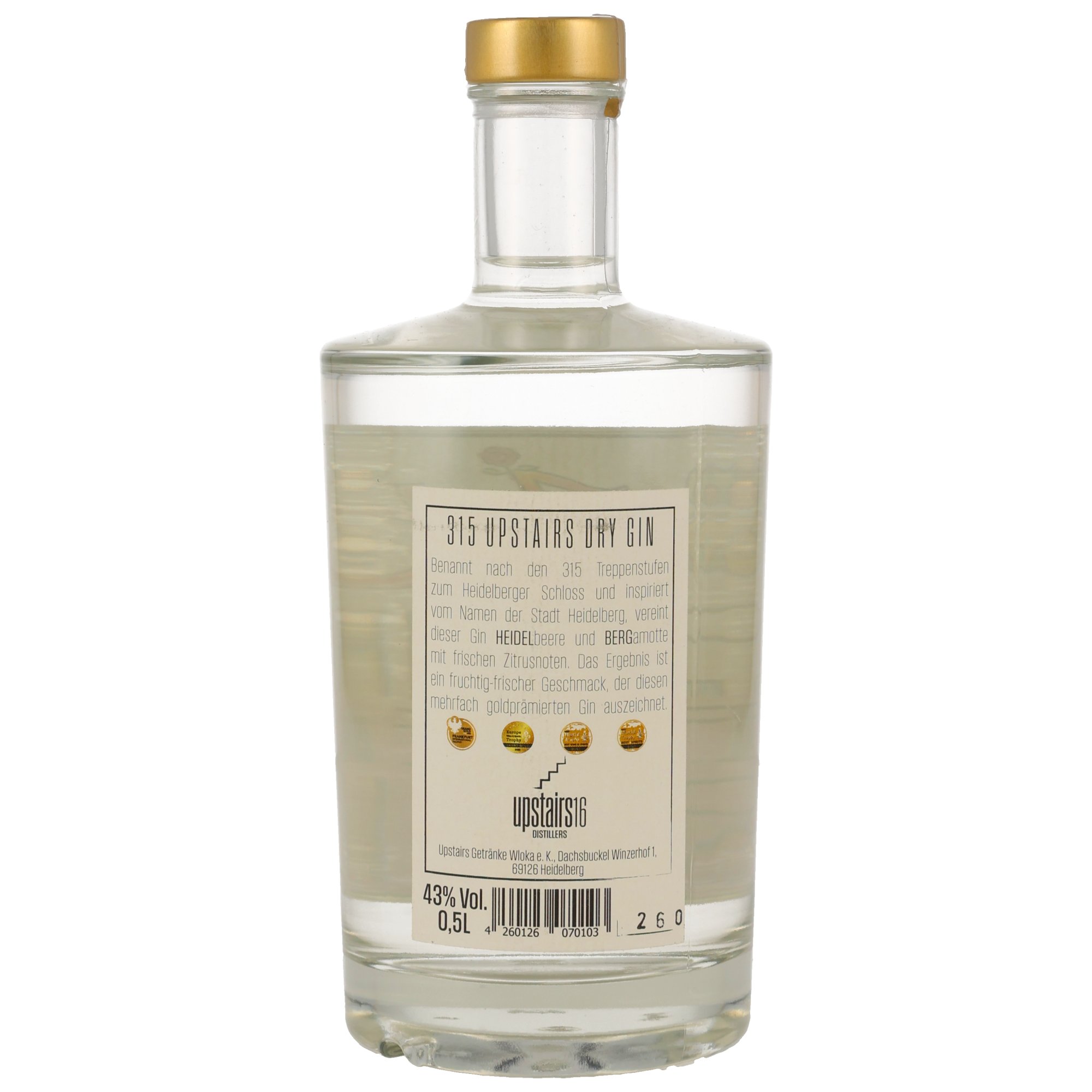 315 Upstairs Heidelberg Dry Gin