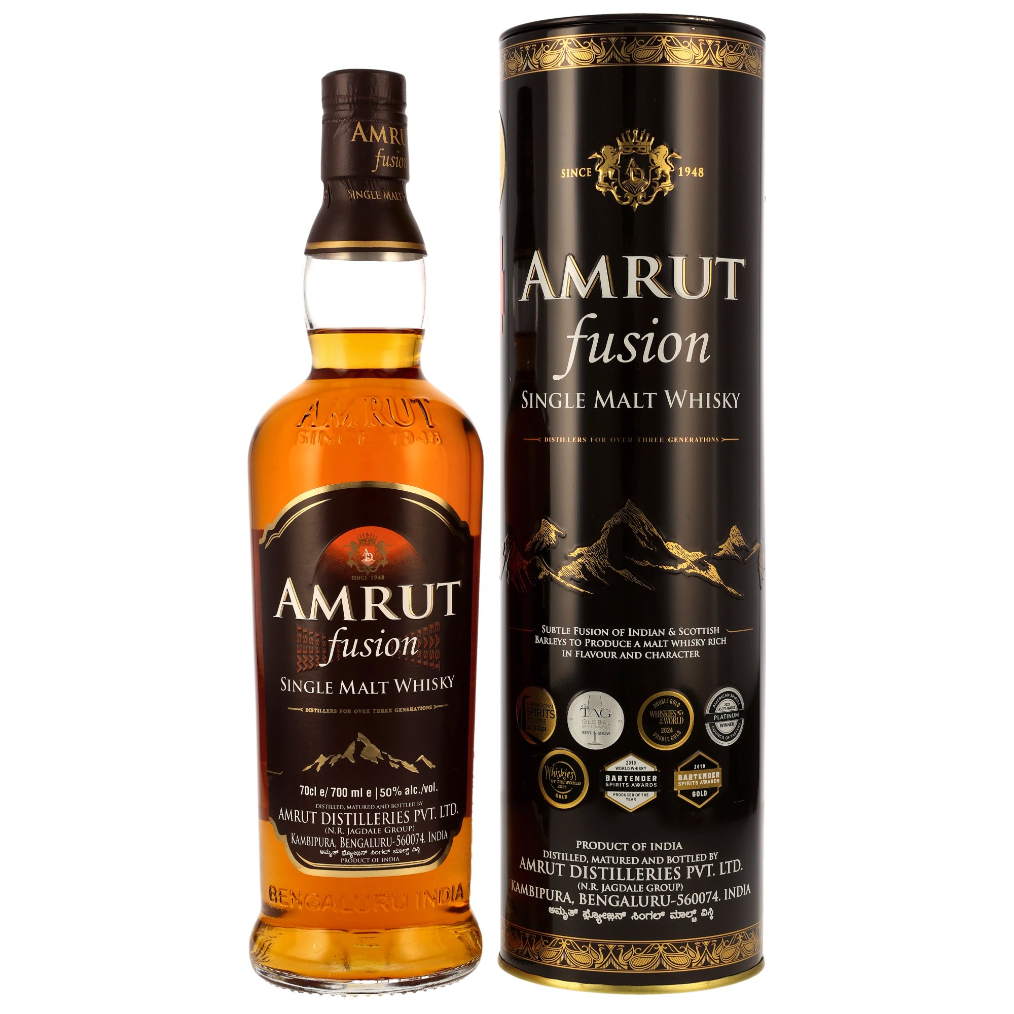 Amrut Fusion - Indian Single Malt Whisky