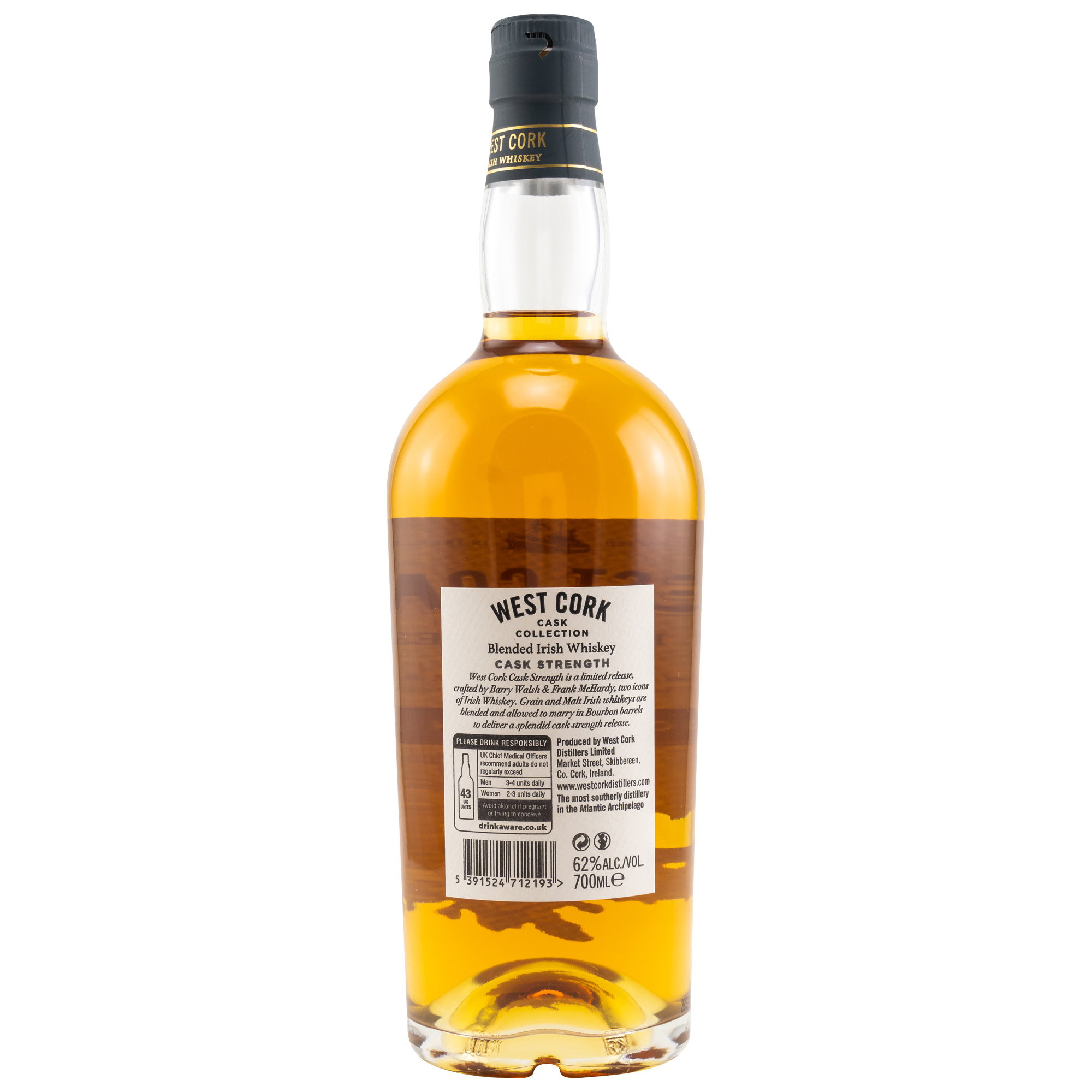 West Cork Cask Strength - Blended Irish Whiskey