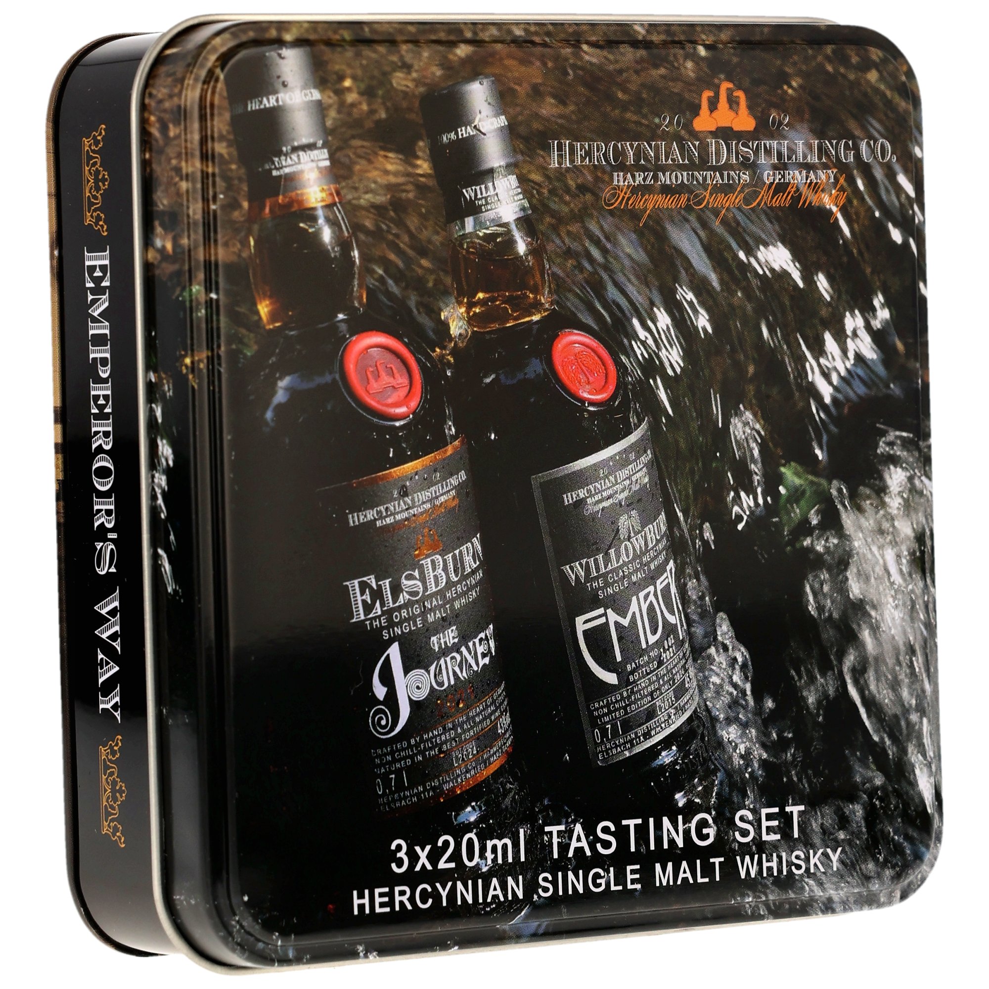 Elsburn Hercynian Distilling Tasting Set 3 x 0,02l