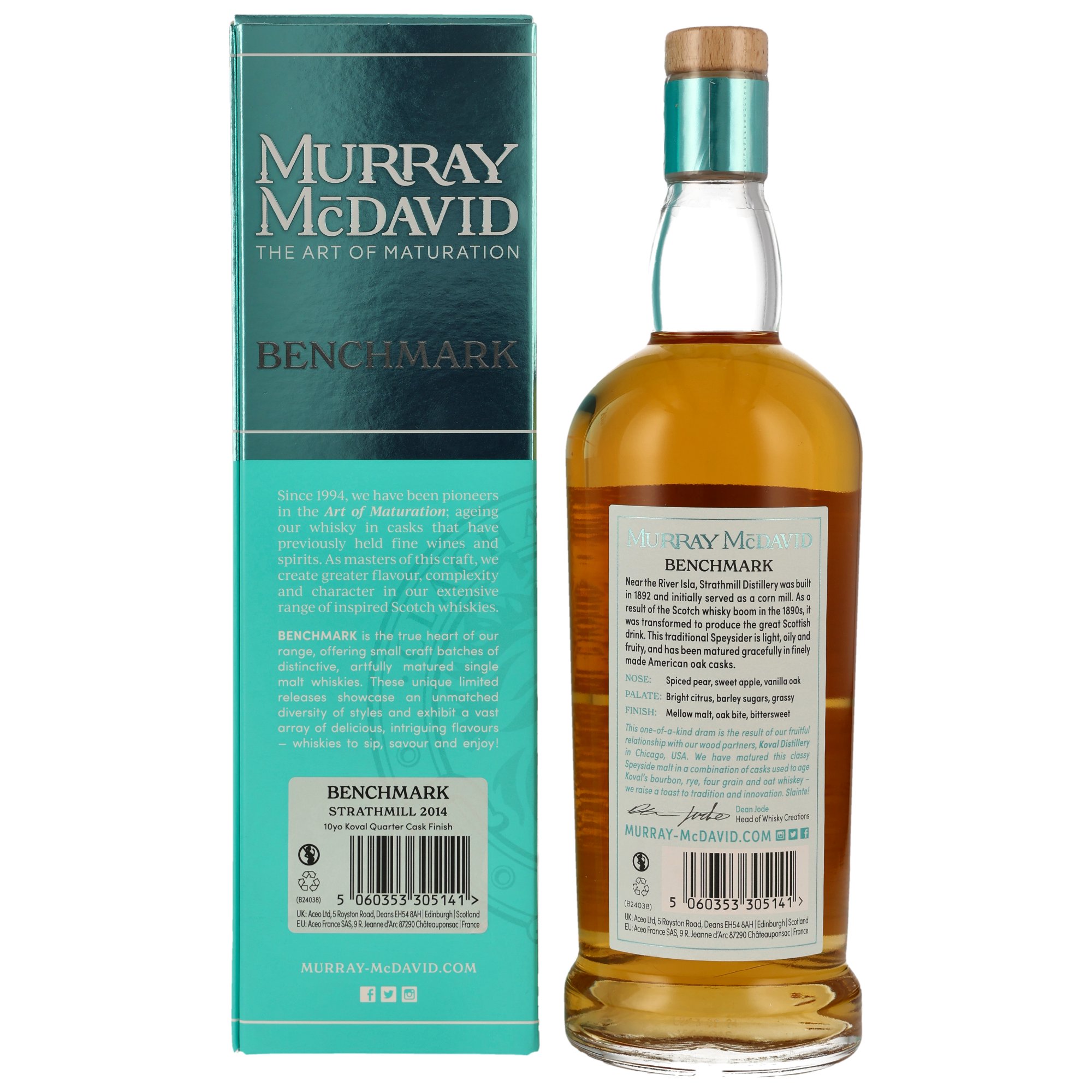 Strathmill 2014/2024 - 10 y.o. - Koval Quarter Cask - Murray McDavid