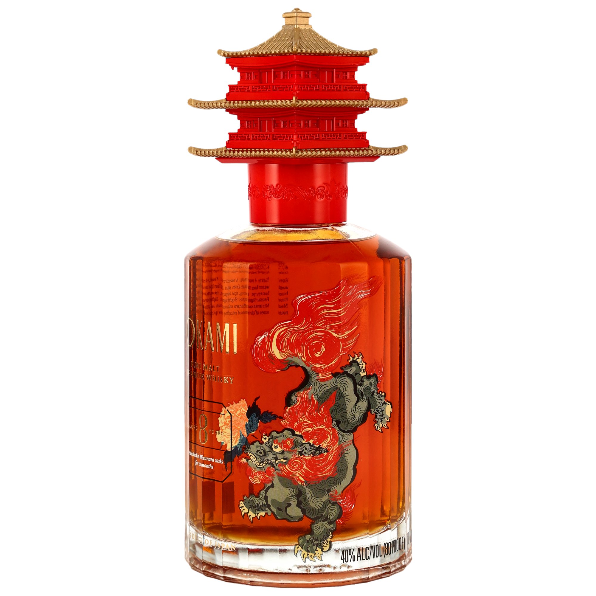 Okami 8 y.o. Pure Malt - Mizunara Casks Finish