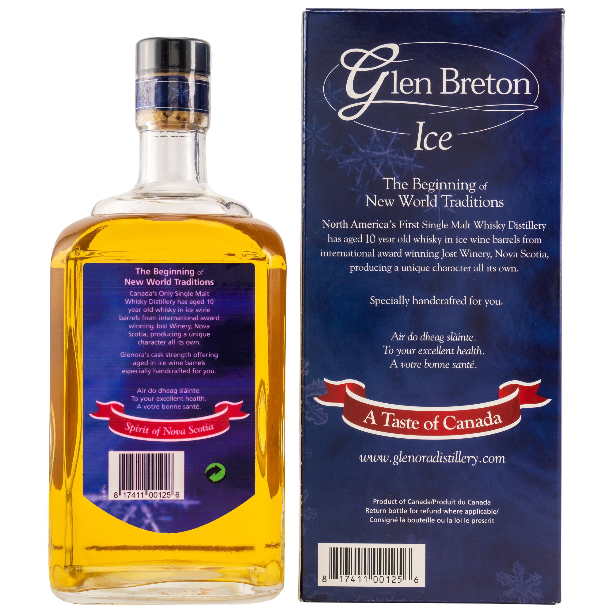 Glen Breton 10 y.o. 40% Single Malt Ice Wine Barrel in GP