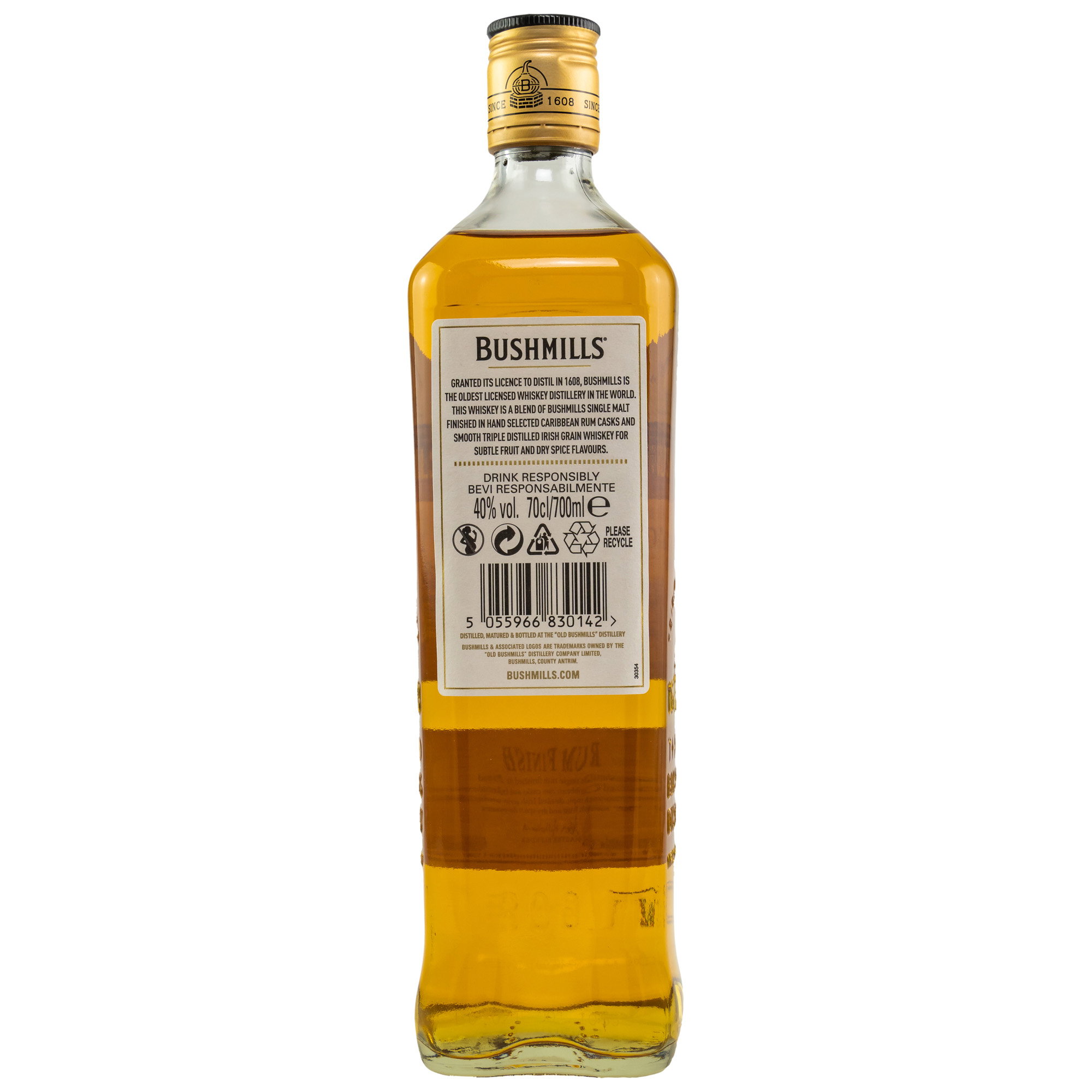 Bushmills Caribbean Rum Cask Finish
