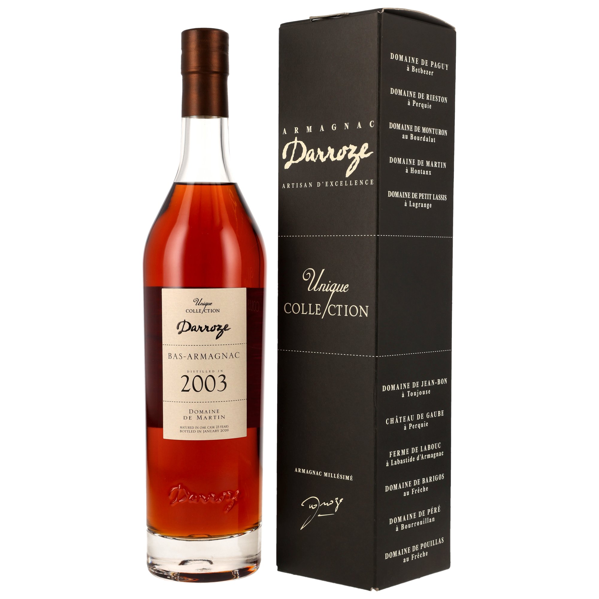 Domaine de Martin 2003/2026 - Armagnac Darroze