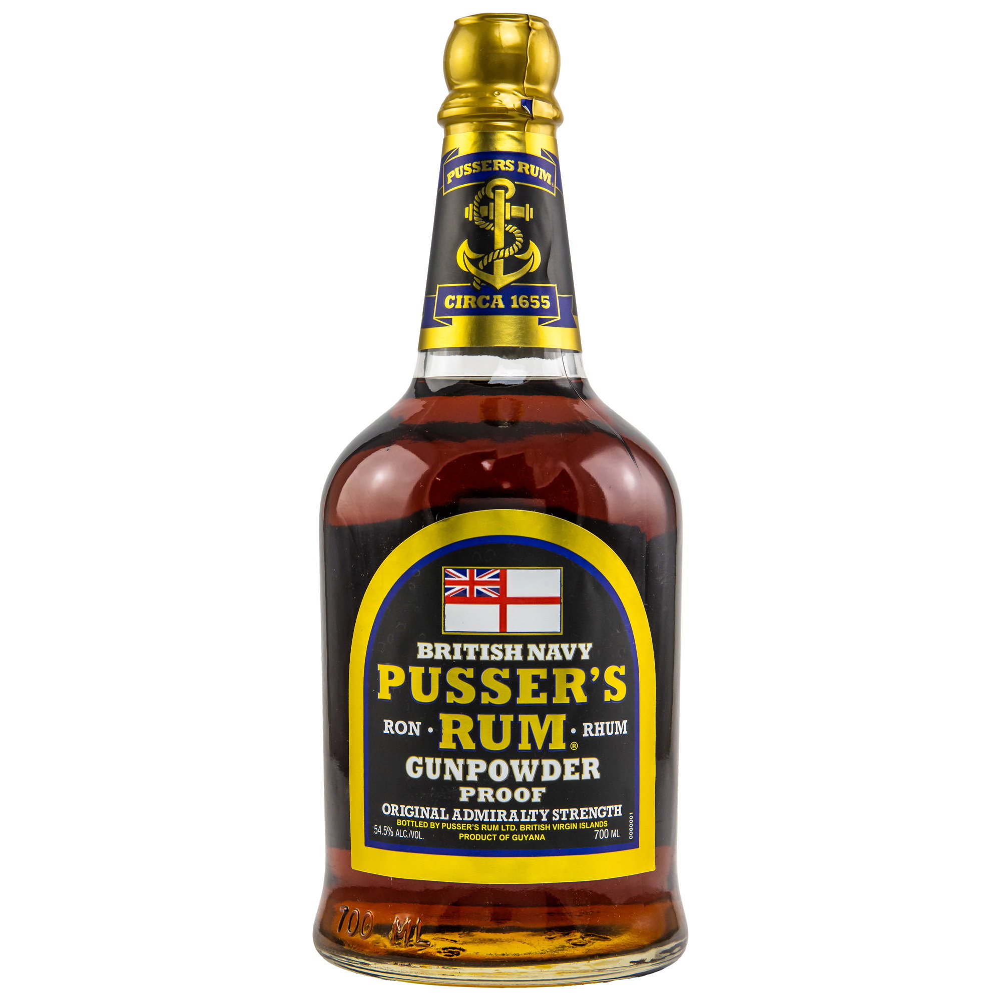 Pussers Rum Gunpowder Proof (Black Label)