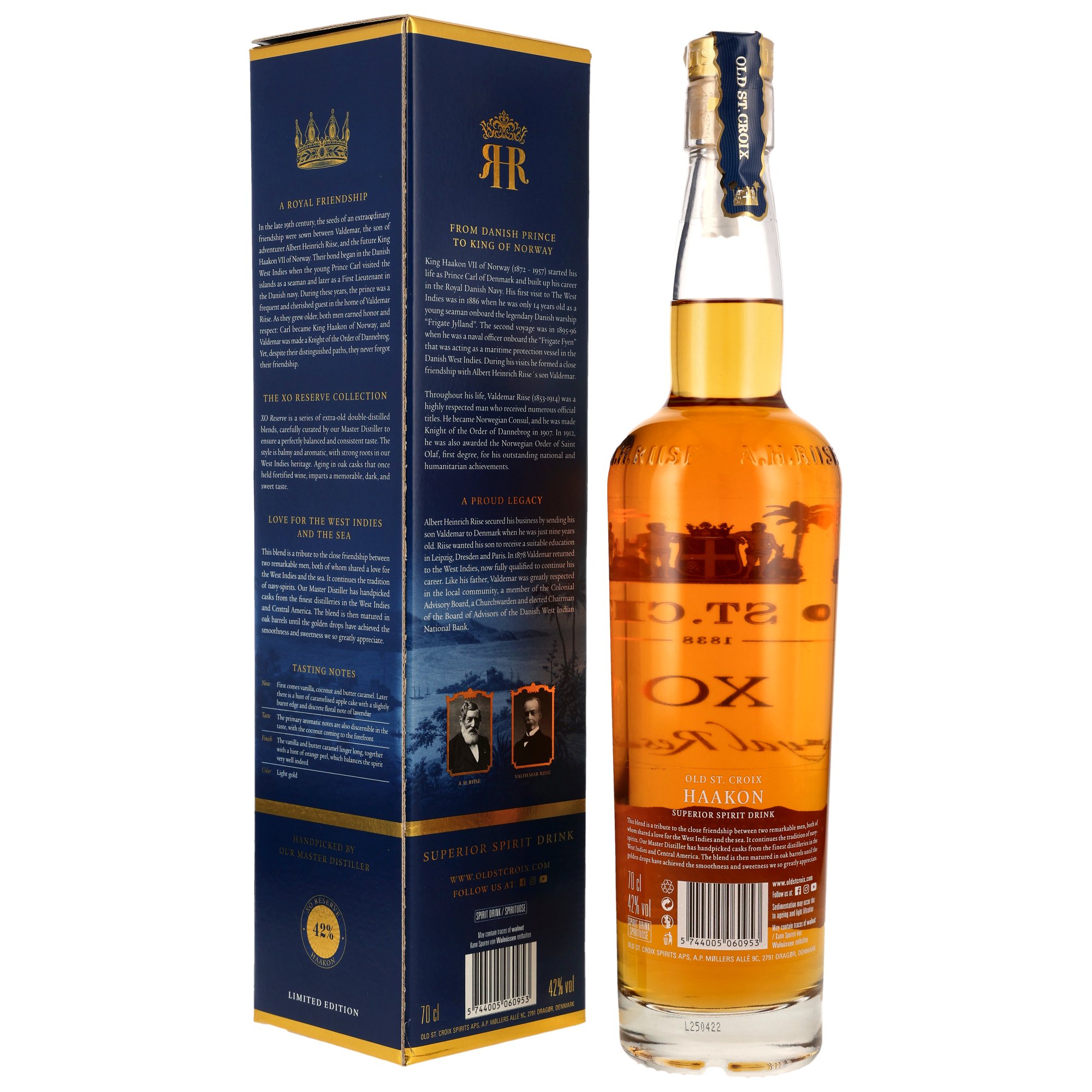 Old St. Croix (Riise) X.O. Haakon Royal Reserve
