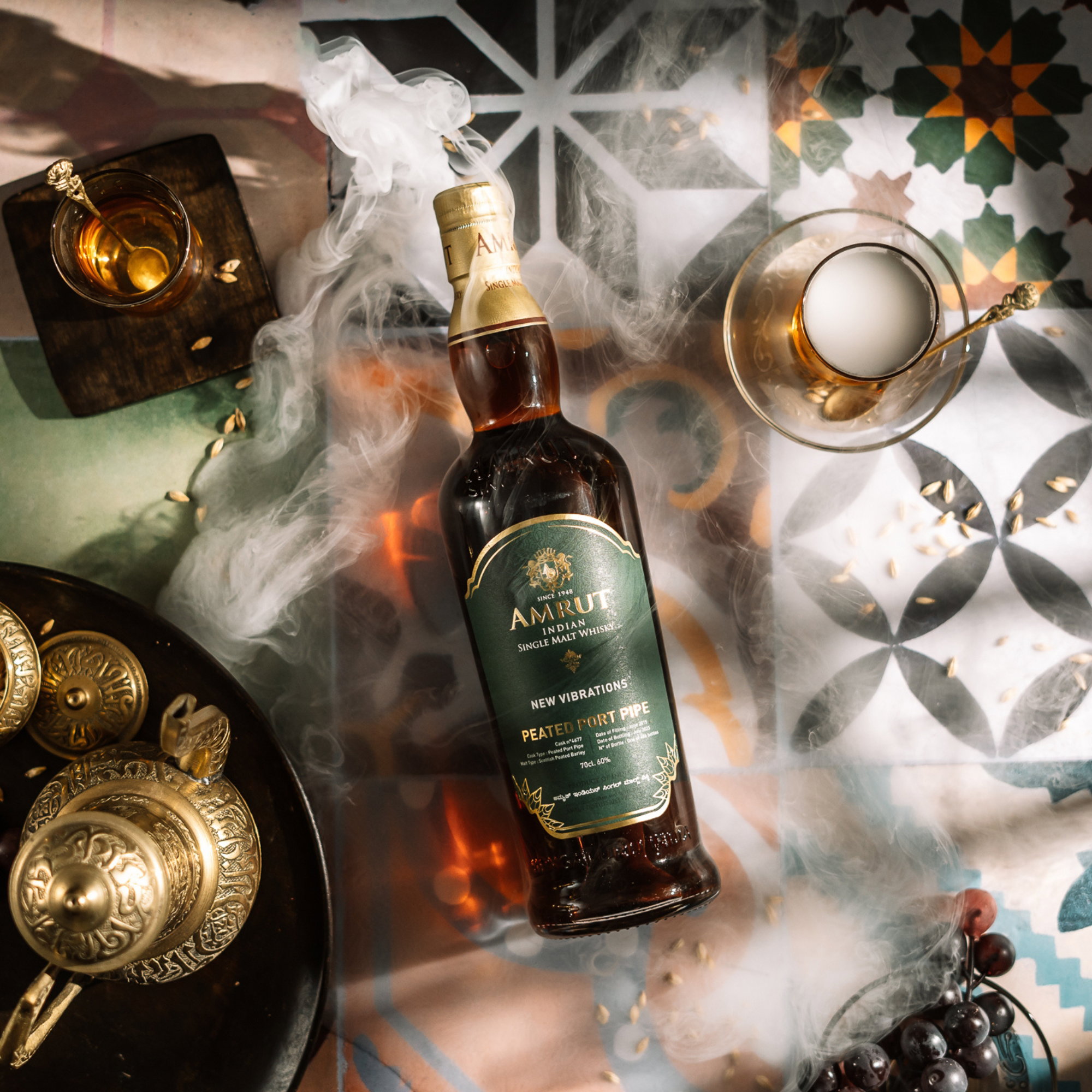 Amrut 2015/2023 - 8 y.o. - Peated Port Pipe #4677
