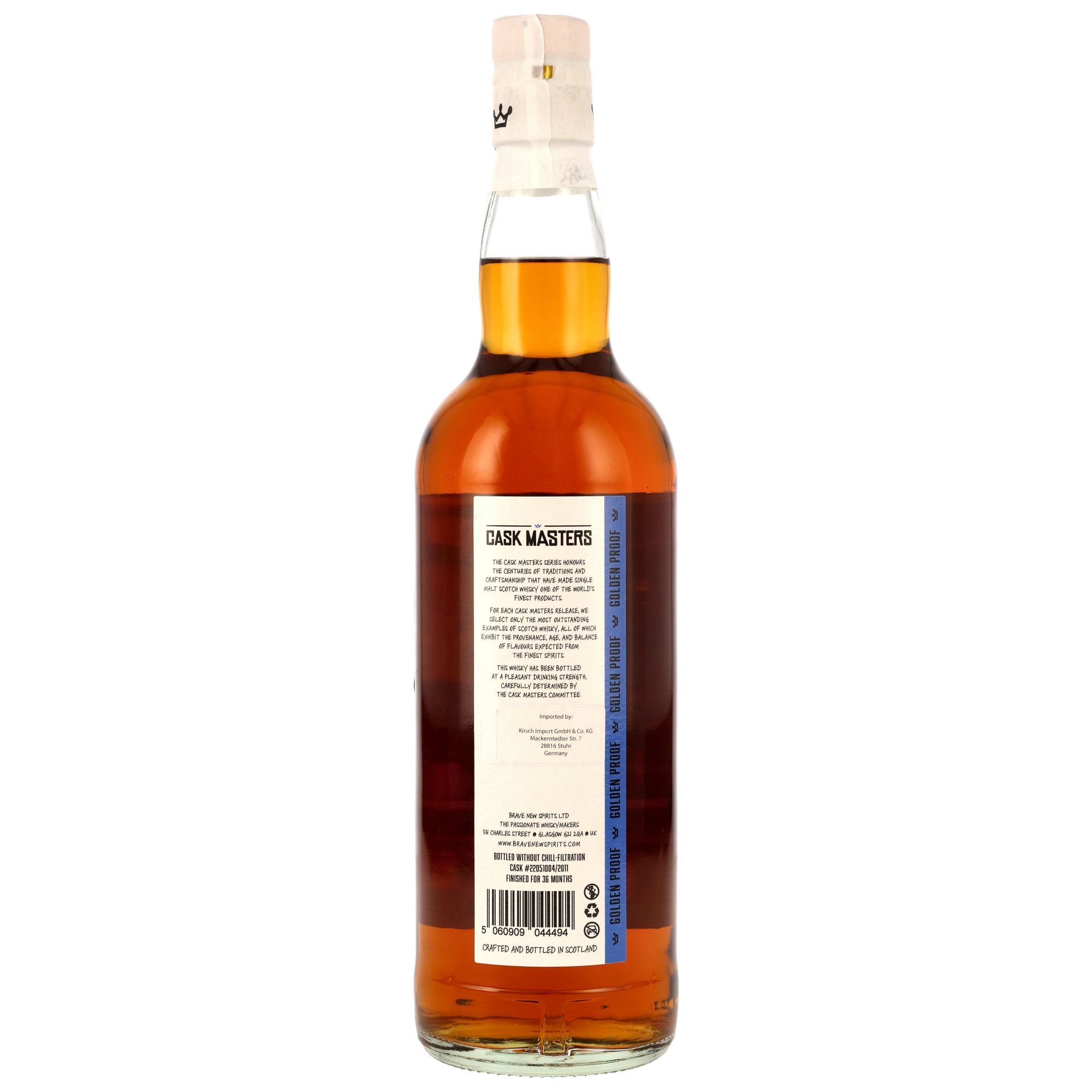 Benrinnes 2011/2026 - 14 y.o. - 1st Fill Oloroso Sherry Butt #22051004/2011 - Cask Masters - Brave New Spirits