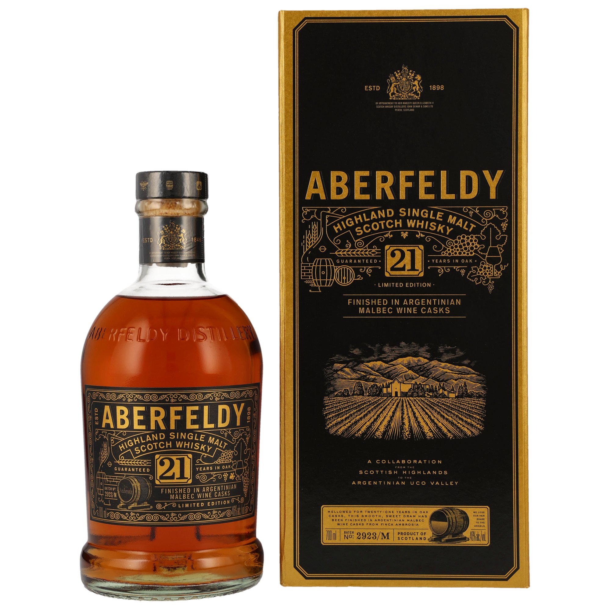 Aberfeldy 21 y.o. Malbec Wine Cask