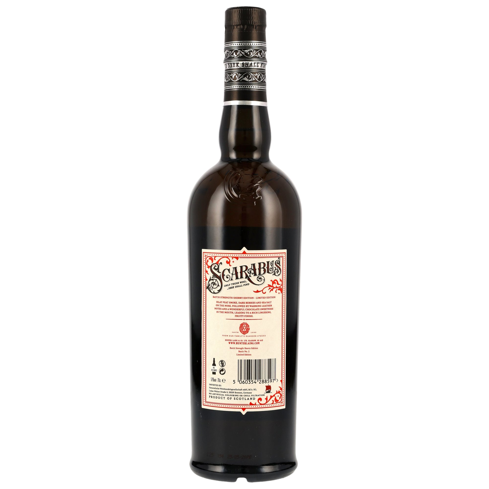 Scarabus Islay Single Malt - Sherry Batch Strength Edition - Hunter Laing - Limited Edition