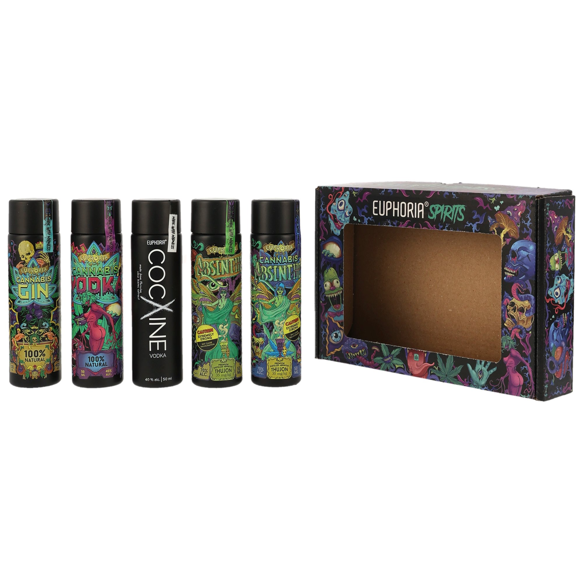 Euphoria Spirits Mini Set 5x0,05l