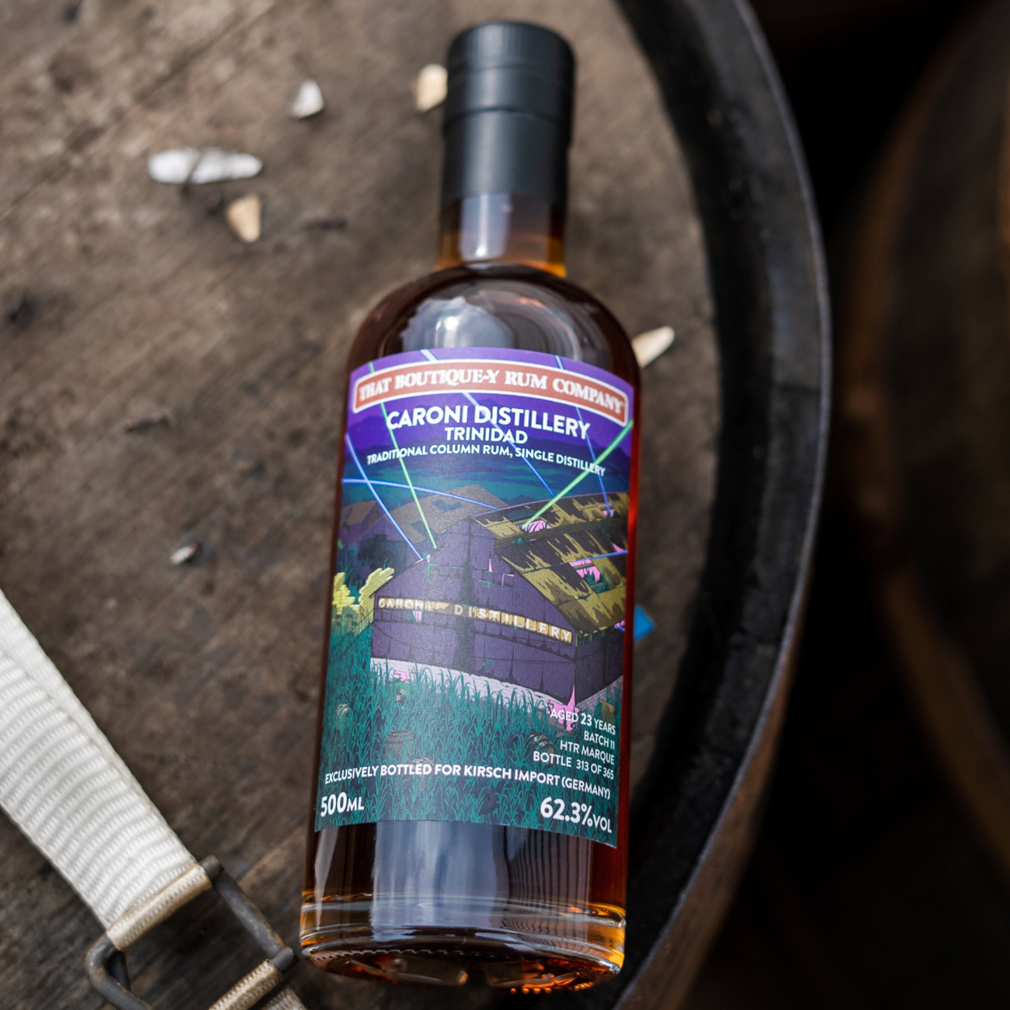 Caroni, Trinidad - Traditional Column Rum 23 y.o.  - Batch 11 (That Boutique-y Rum Company)